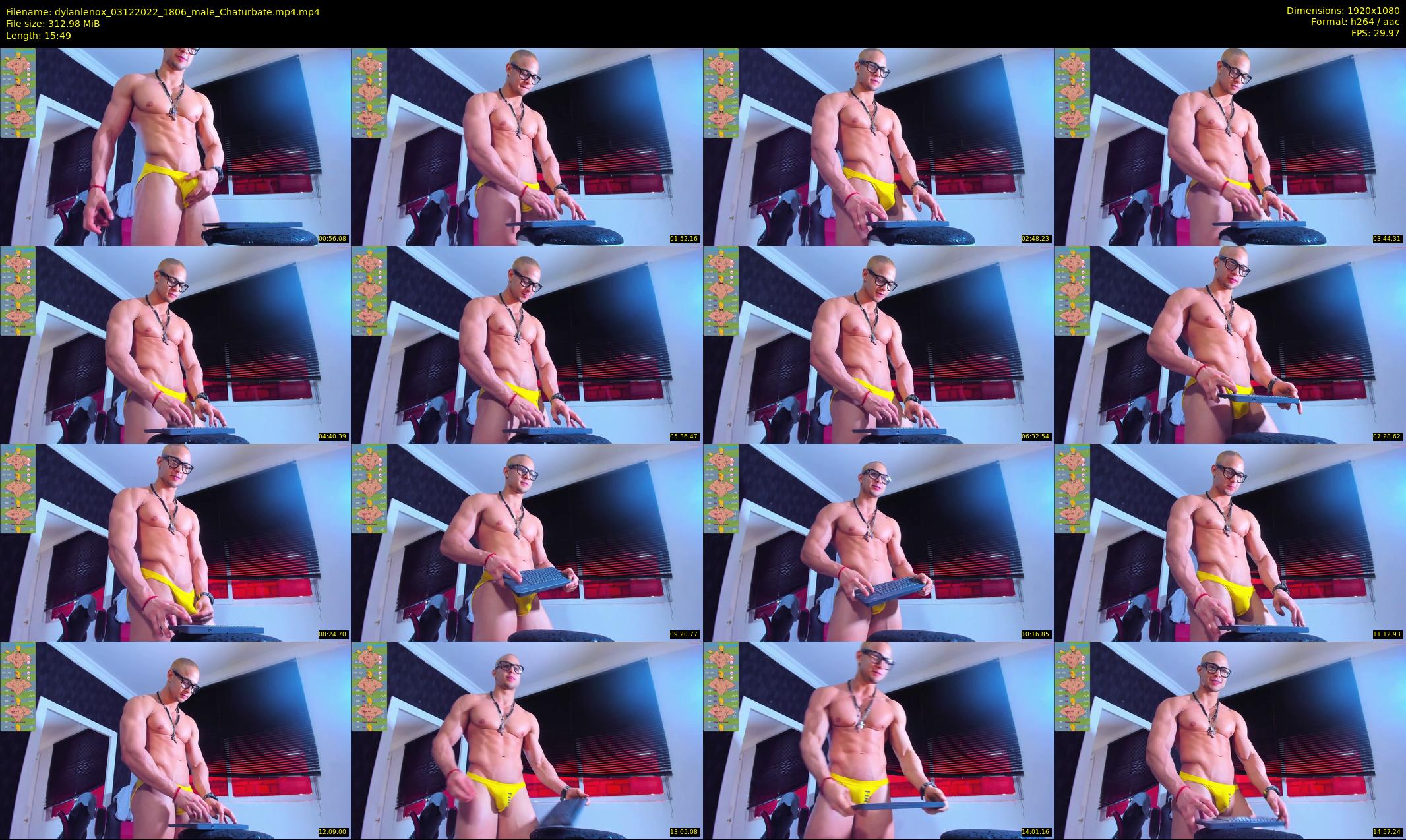 dylanlenox — 16 minute Chaturbate male cam show recording, 1080p, Dec 3, 2022