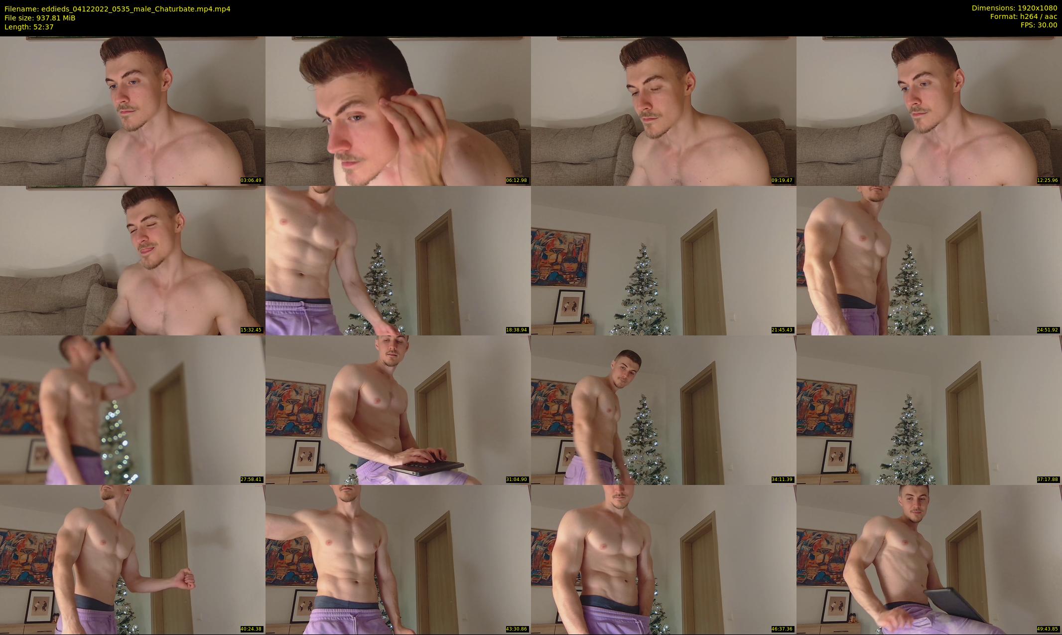 eddieds — 53 minute Chaturbate male cam show recording, 1080p, Dec 4, 2022