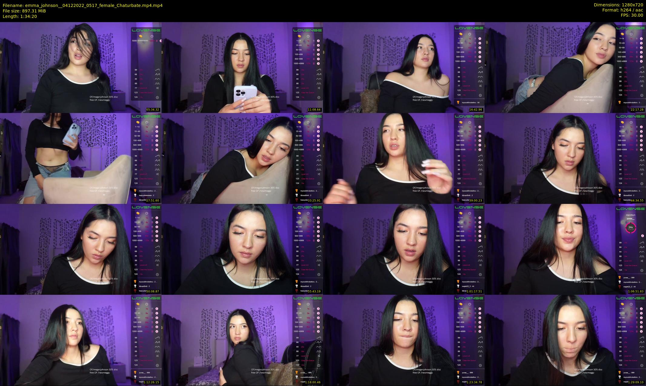 emma_johnson_ — 95 minute Chaturbate female cam show recording, 720p, Dec 4, 2022