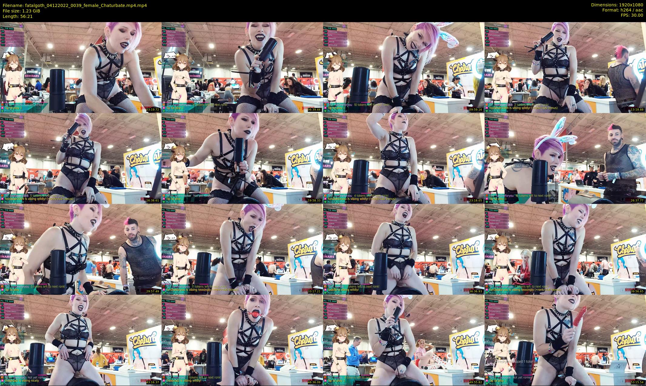 fatalgoth — 57 minute Chaturbate couple cam show recording, 1080p, Dec 4, 2022