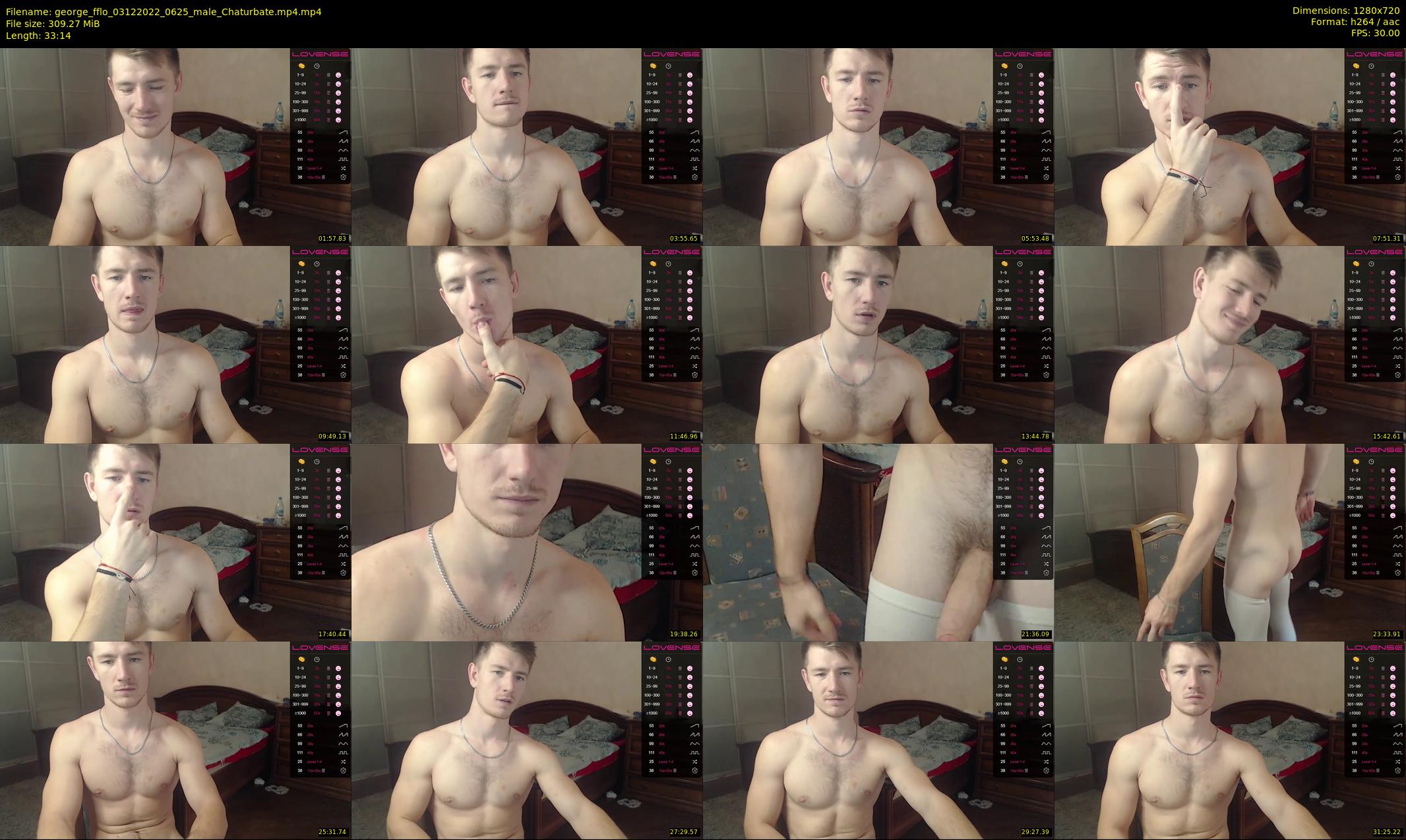 george_fflo — 34 minute Chaturbate male cam show recording, 720p, Dec 3, 2022