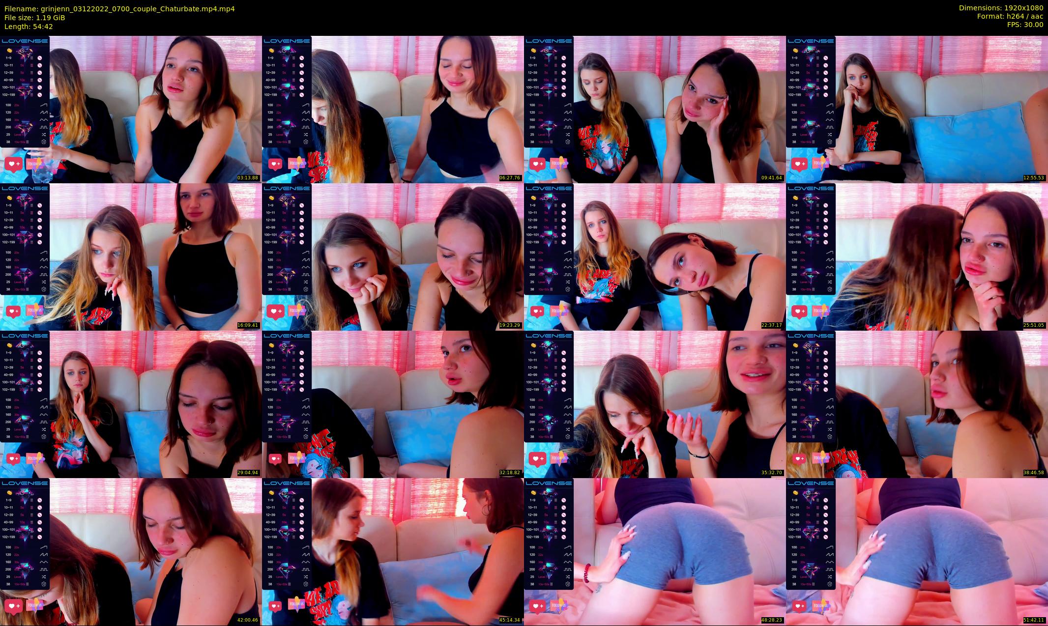grinjenn — 55 minute Chaturbate female cam show recording, 1080p, Dec 3, 2022