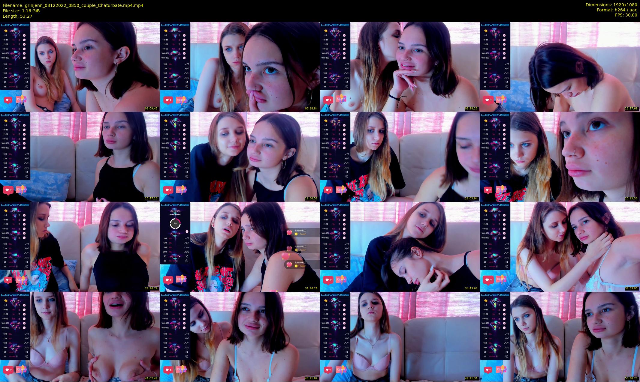 grinjenn — 54 minute Chaturbate female cam show recording, 1080p, Dec 3, 2022