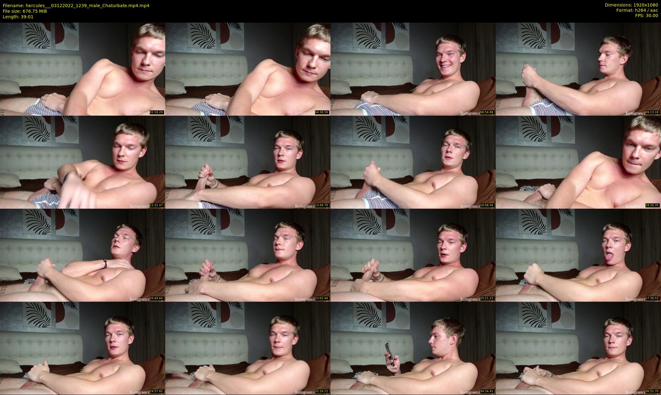 hercules__ — 40 minute Chaturbate male cam show recording, 1080p, Dec 3, 2022