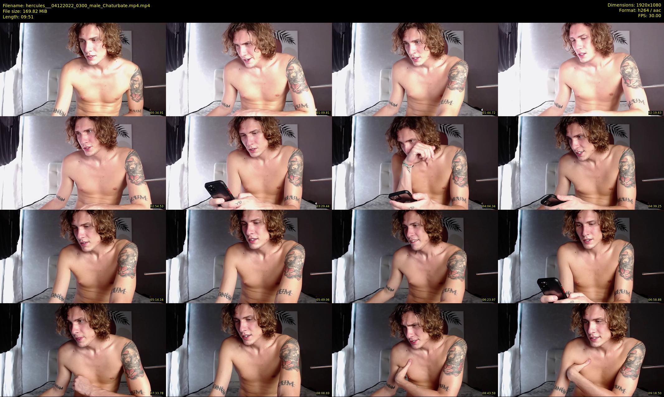 hercules__ — 10 minute Chaturbate male cam show recording, 1080p, Dec 4, 2022