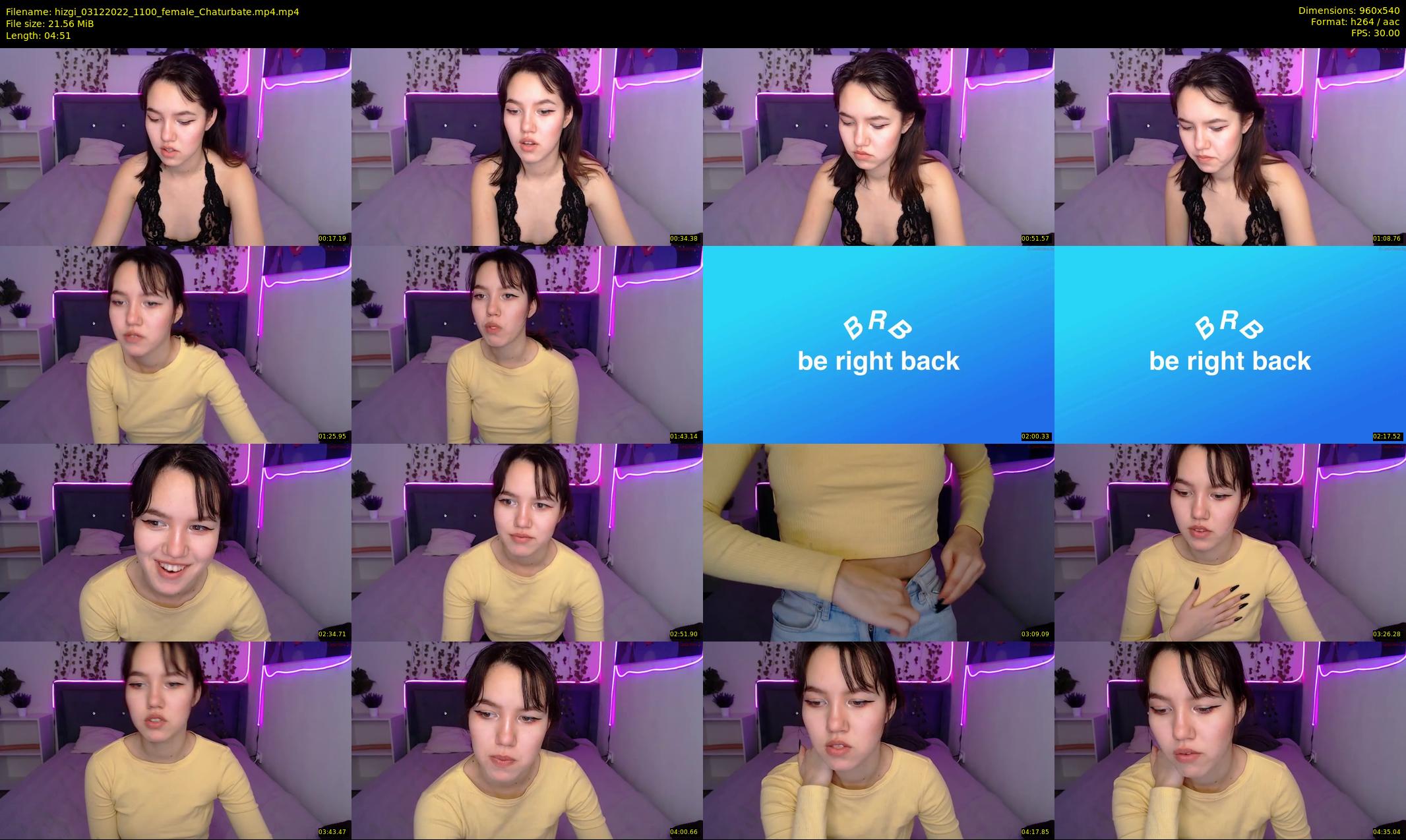 hizgi — 5 minute Chaturbate couple cam show recording, 480p, Dec 3, 2022