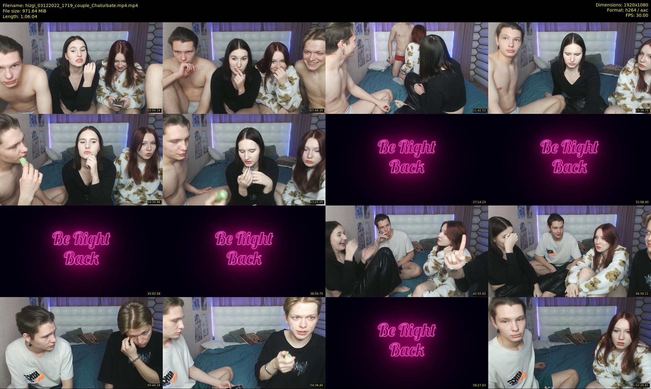 hizgi — 67 minute Chaturbate couple cam show recording, 1080p, Dec 3, 2022