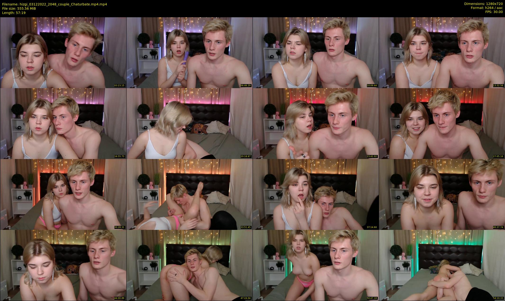 hizgi — 58 minute Chaturbate couple cam show recording, 720p, Dec 3, 2022
