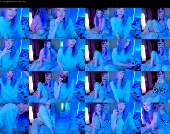 hornybunnys — 55 minute Chaturbate couple cam show recording, 1080p, Dec 4, 2022