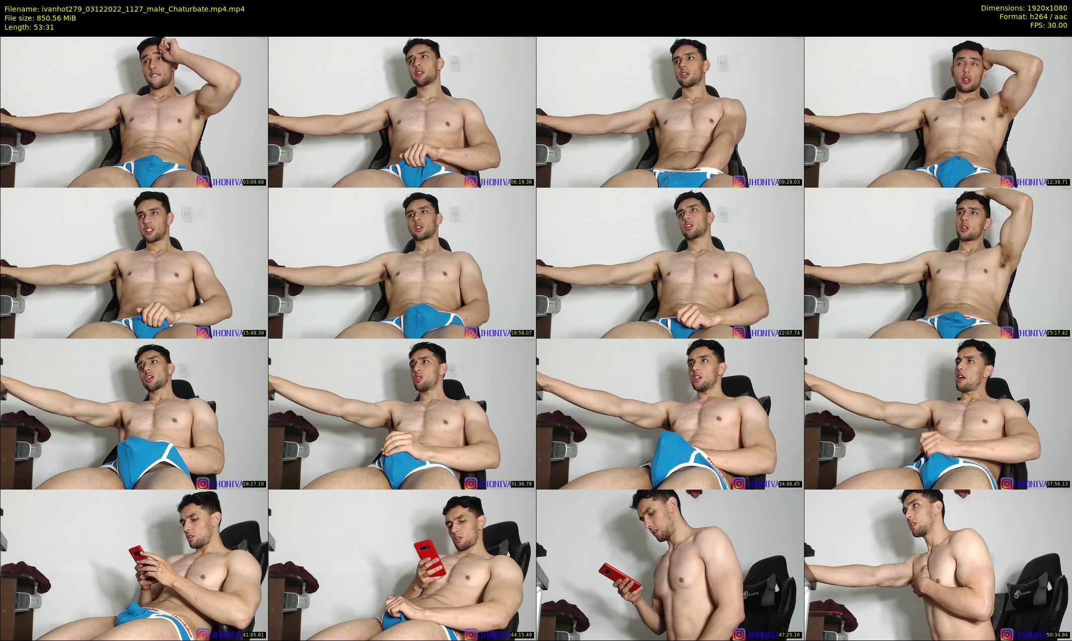 ivanhot279 — 54 minute Chaturbate male cam show recording, 1080p, Dec 3, 2022