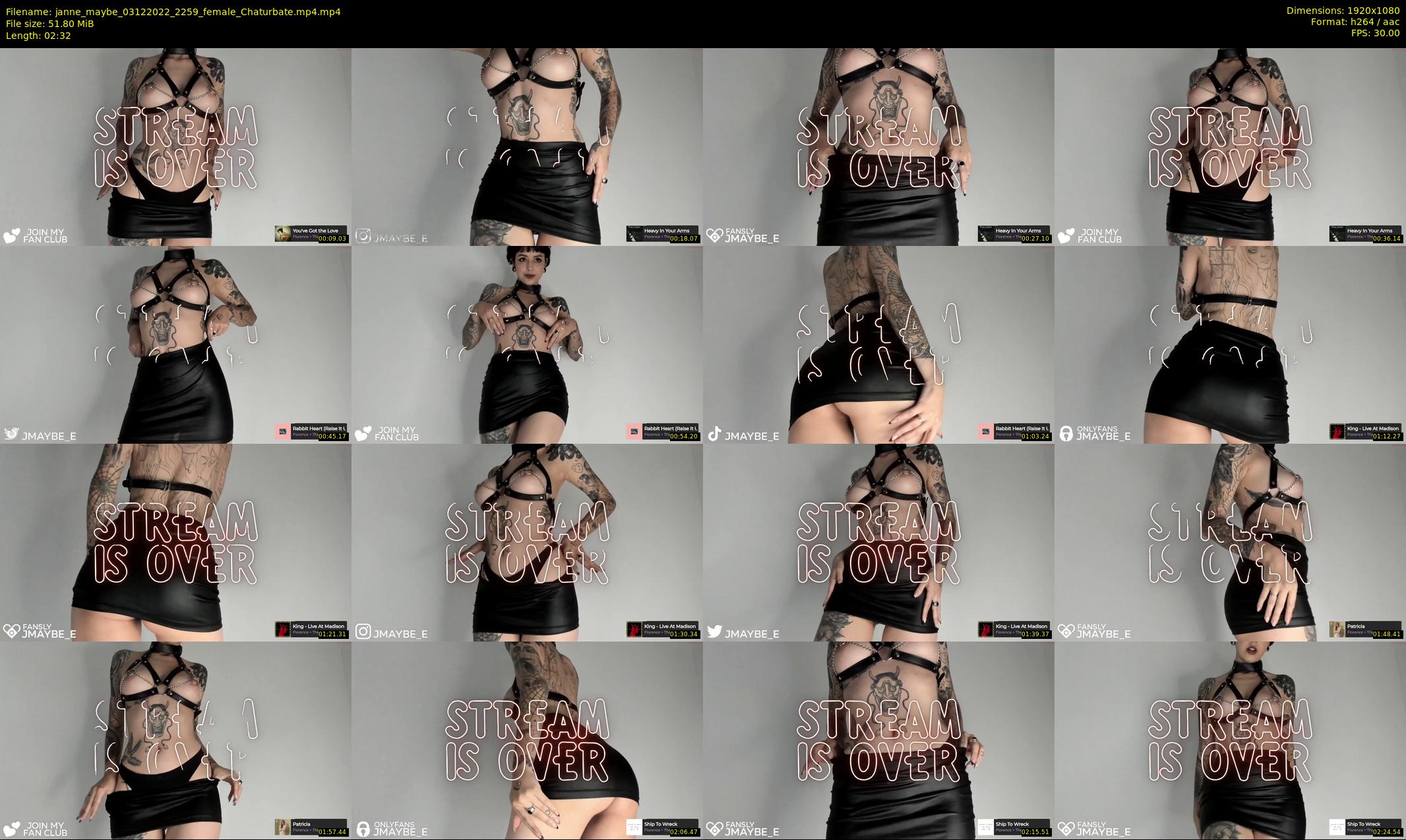 janne_maybe — 3 minute Chaturbate female cam show recording, 1080p, Dec 3, 2022