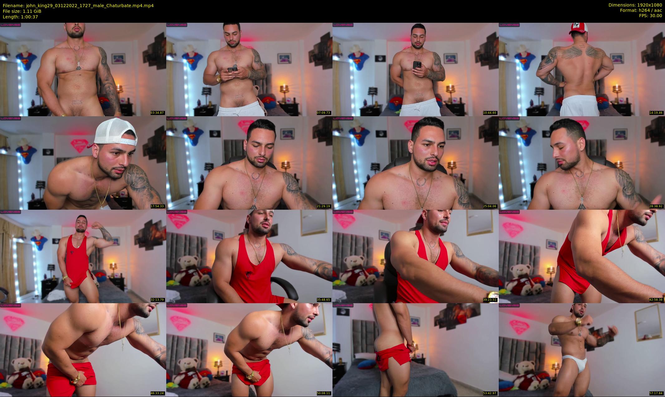 john_king29 — 61 minute Chaturbate male cam show recording, 1080p, Dec 3, 2022