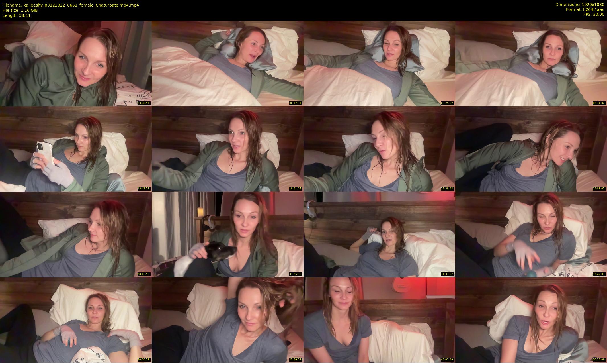 kaileeshy — 54 minute Chaturbate female cam show recording, 1080p, Dec 3, 2022