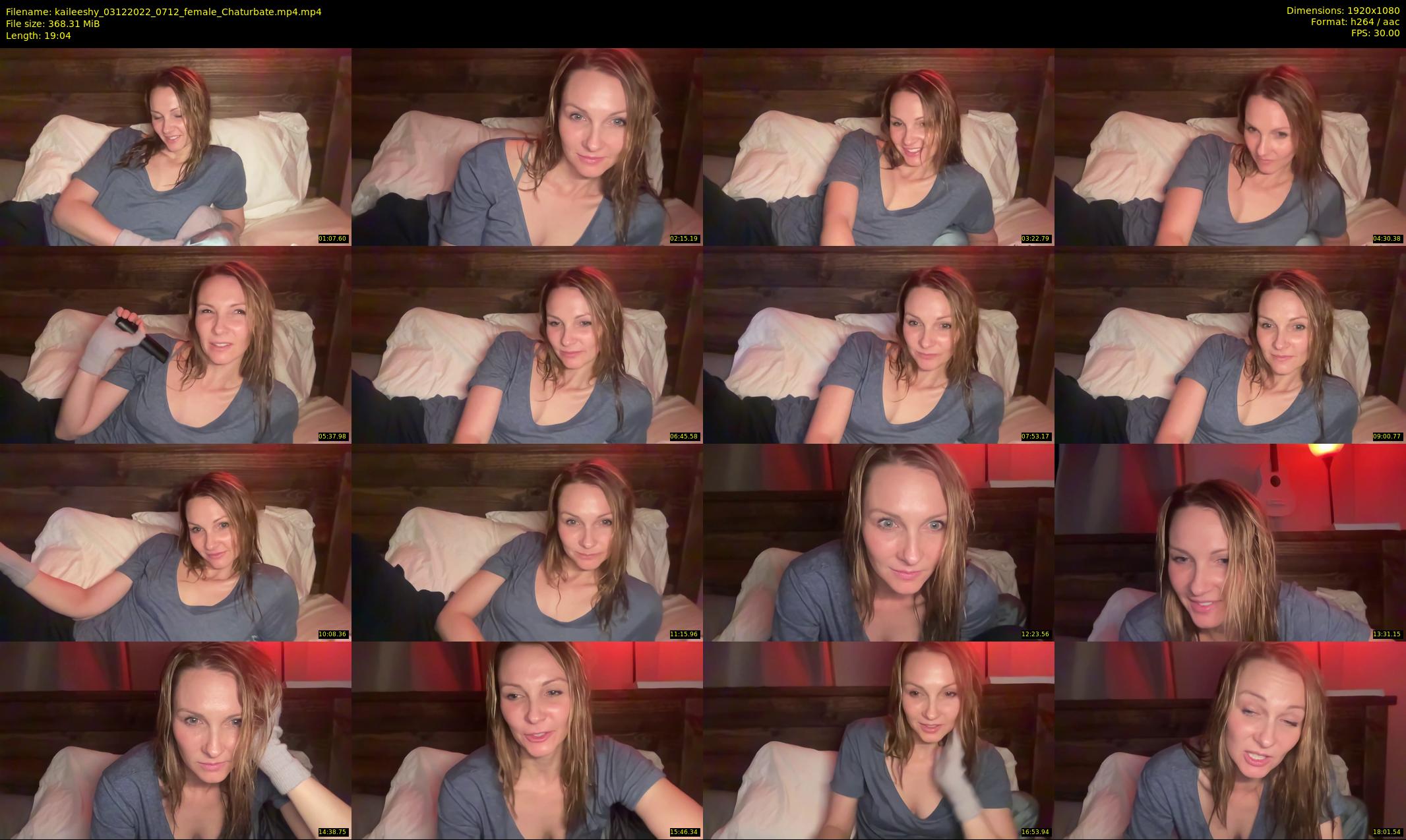 kaileeshy — 20 minute Chaturbate female cam show recording, 1080p, Dec 3, 2022