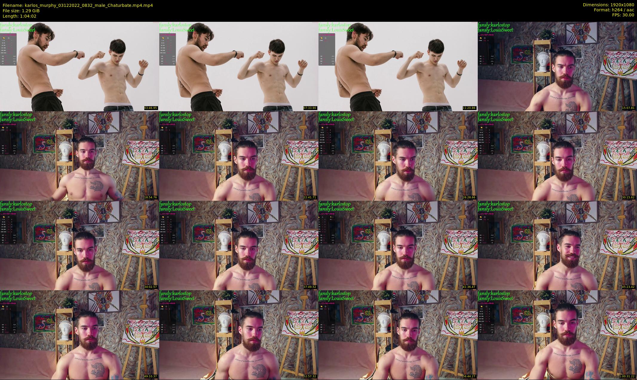 karlos_murphy — 65 minute Chaturbate male cam show recording, 1080p, Dec 3, 2022