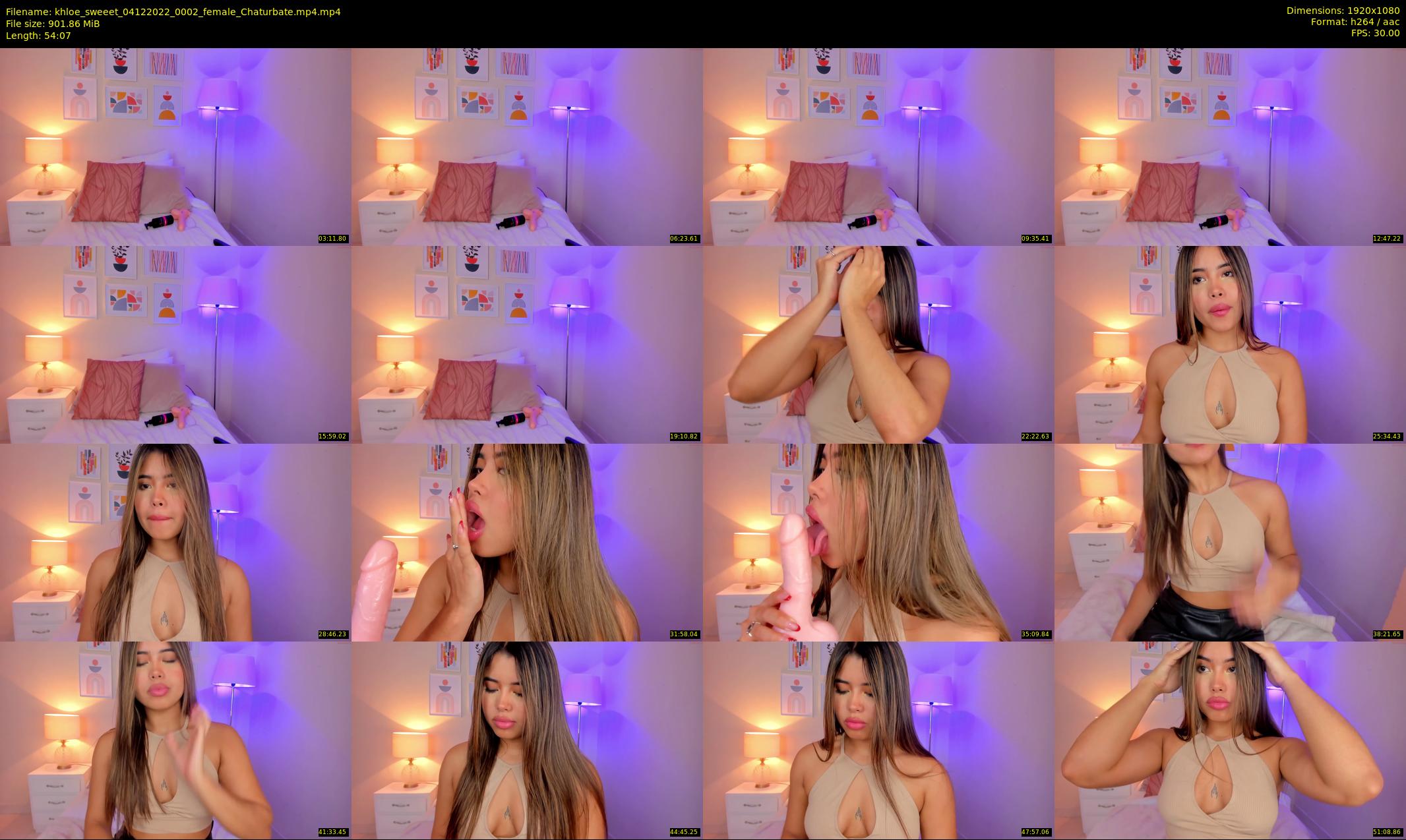 khloe_sweeet — 55 minute Chaturbate female cam show recording, 1080p, Dec 4, 2022