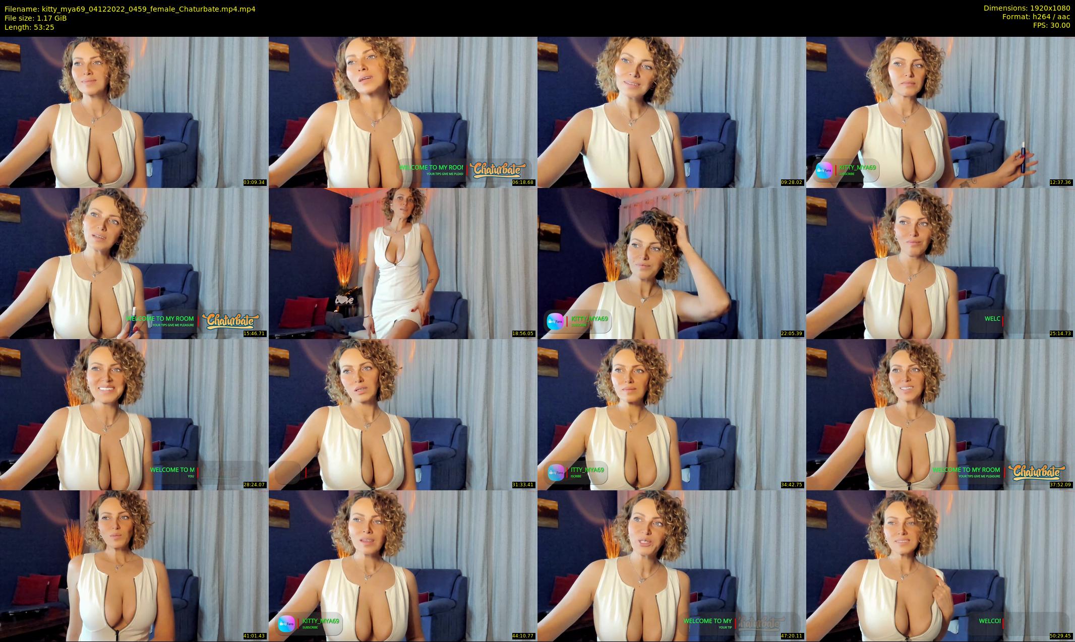 kitty_mya69 — 54 minute Chaturbate female cam show recording, 1080p, Dec 4, 2022