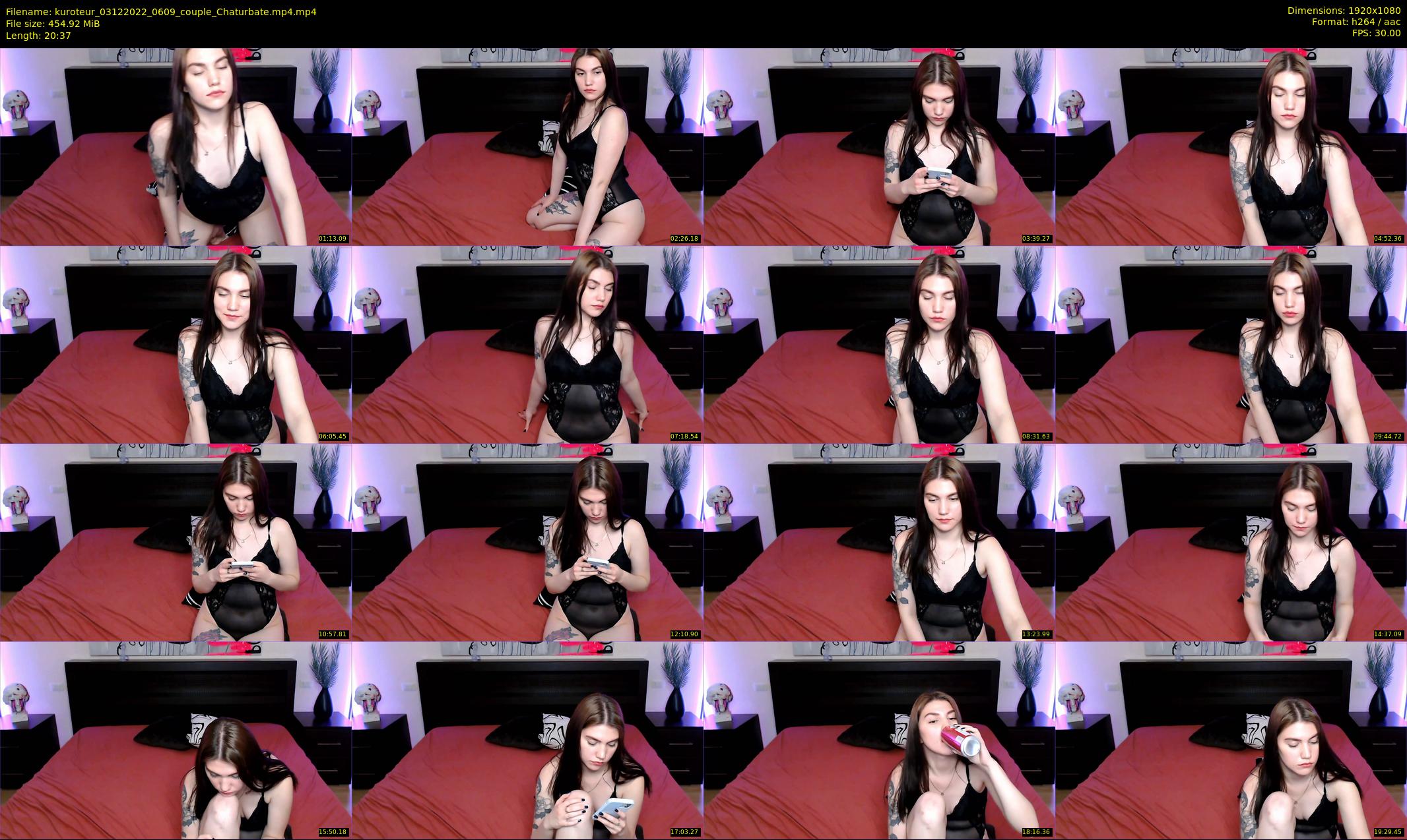 kuroteur — 21 minute Chaturbate couple cam show recording, 1080p, Dec 3, 2022