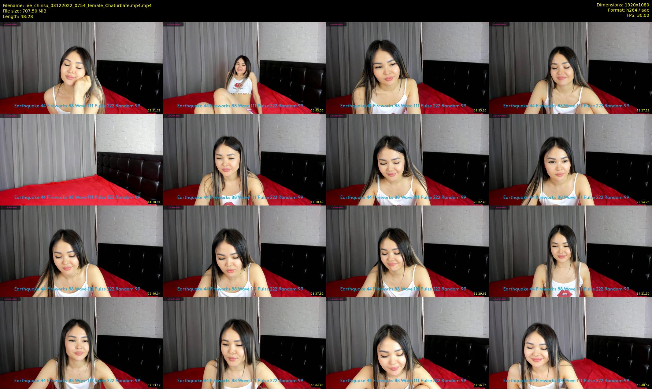 lee_chinsu — 49 minute Chaturbate female cam show recording, 1080p, Dec 3, 2022