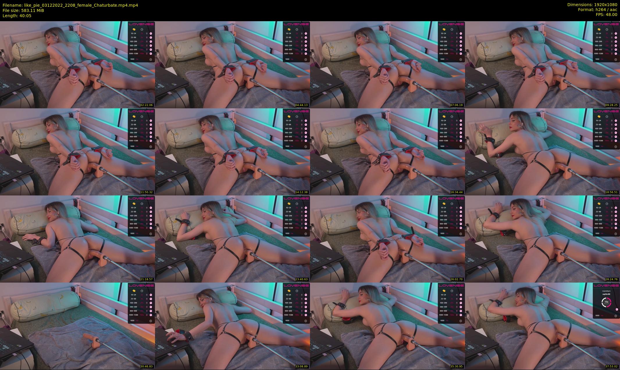 like_pie — 41 minute Chaturbate couple cam show recording, 1080p, Dec 3, 2022