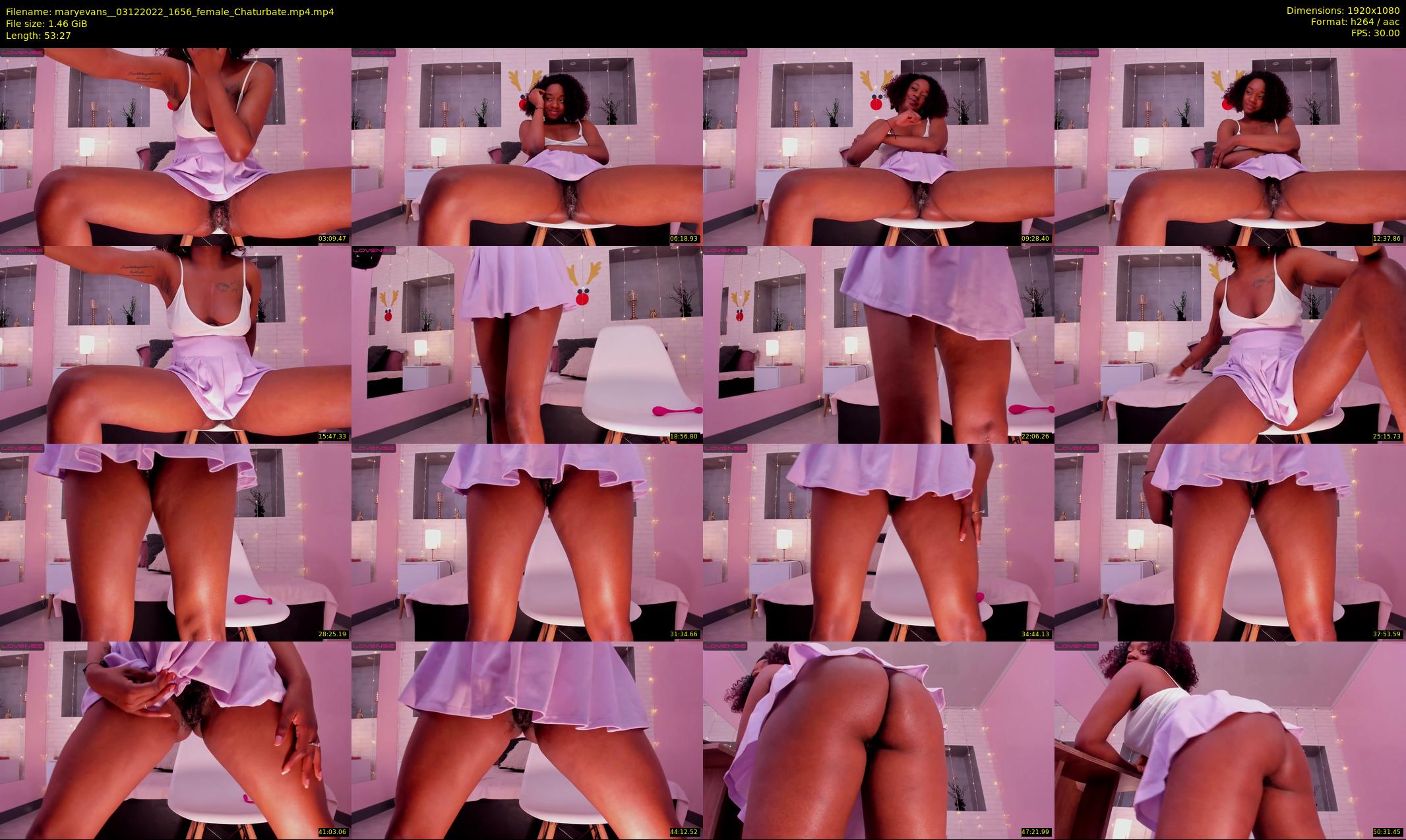 maryevans_ — 54 minute Chaturbate female cam show recording, 1080p, Dec 3, 2022