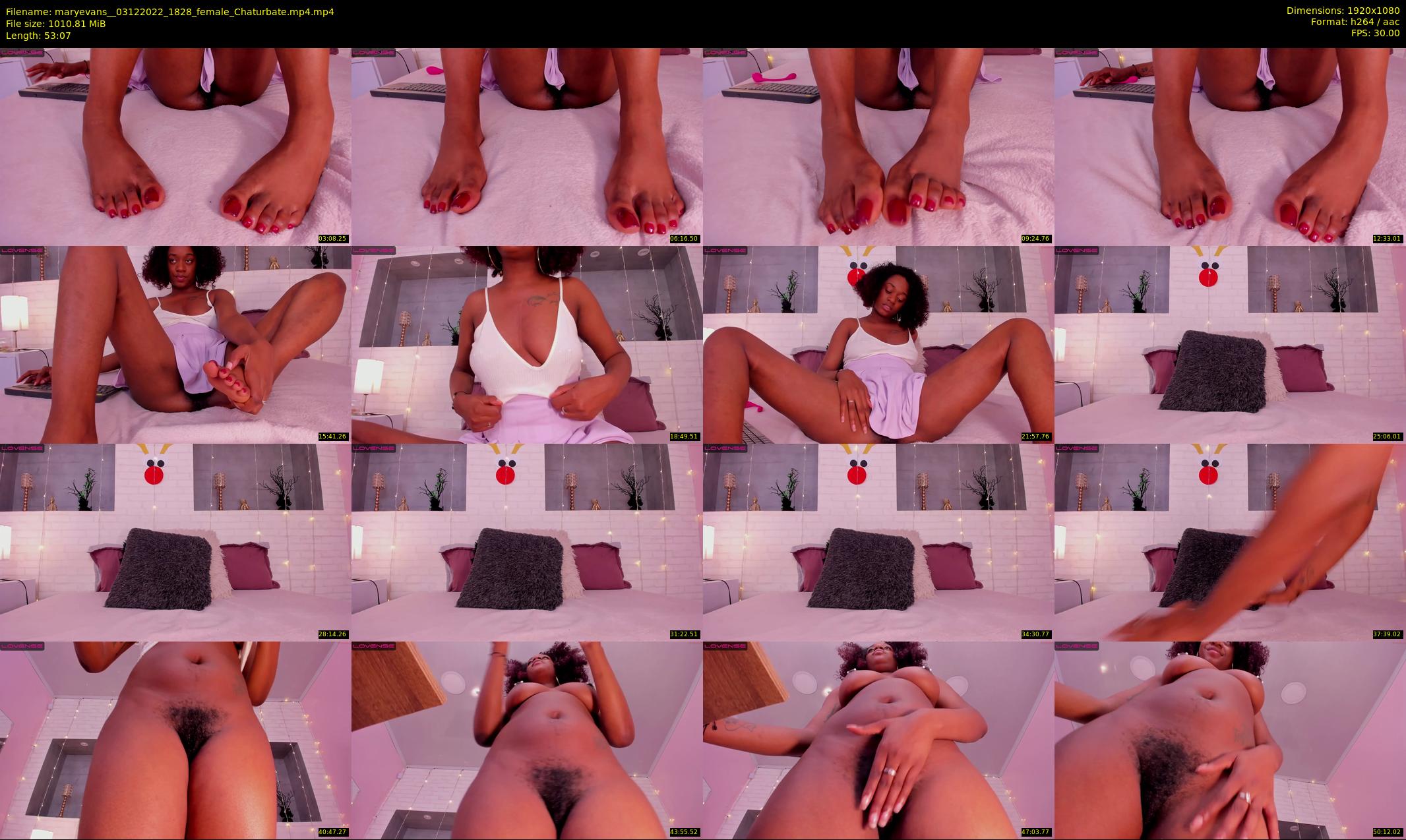 maryevans_ — 54 minute Chaturbate female cam show recording, 1080p, Dec 3, 2022