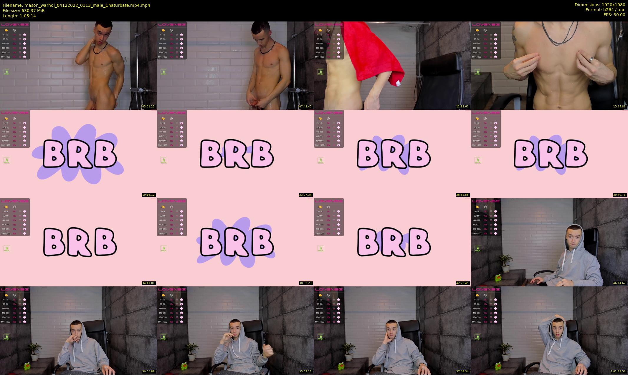 mason_warhol — 66 minute Chaturbate male cam show recording, 1080p, Dec 4, 2022