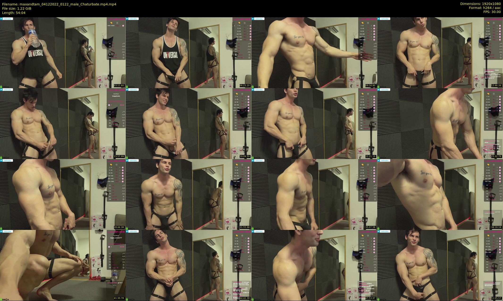 maxandtam — 55 minute Chaturbate couple cam show recording, 1080p, Dec 4, 2022