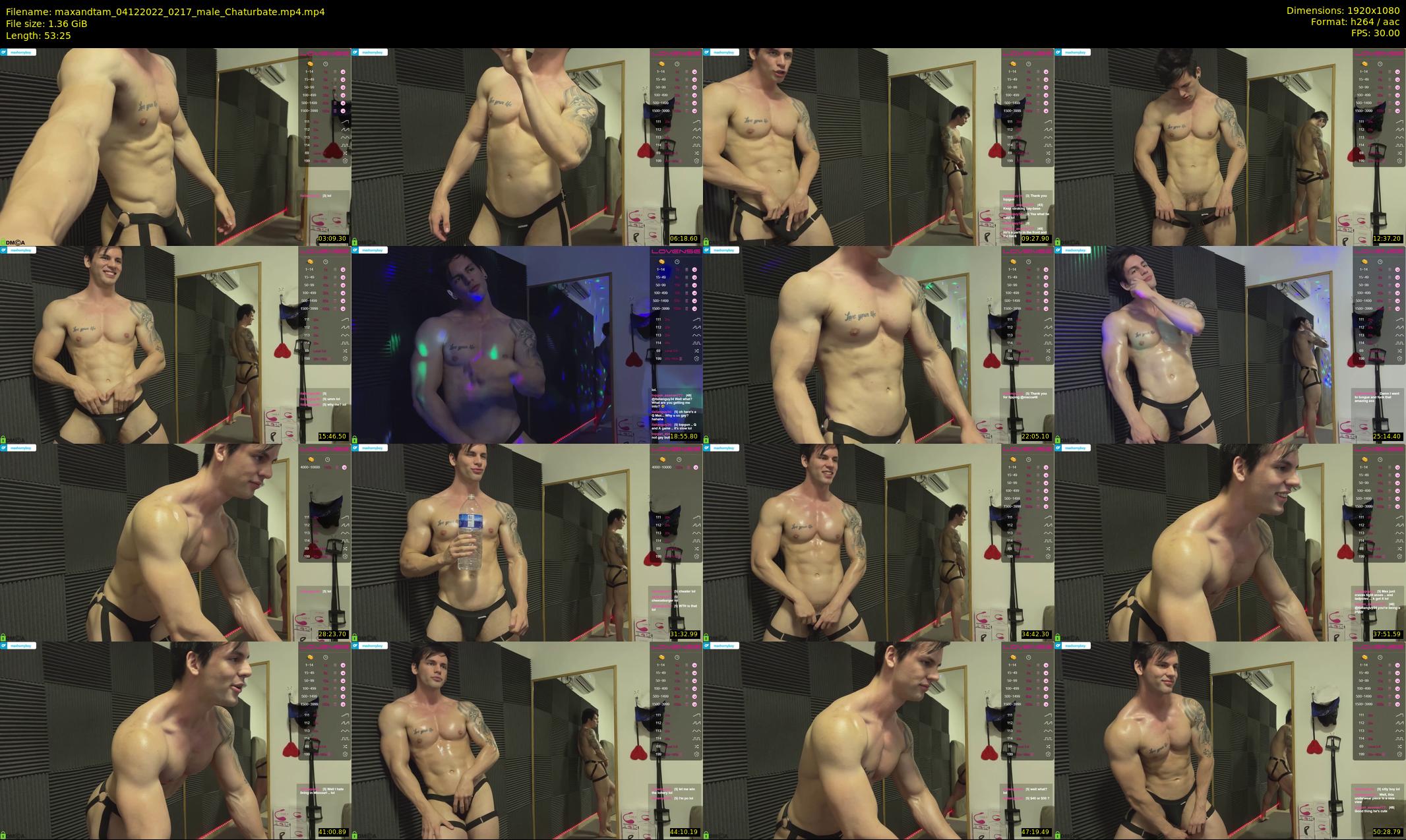 maxandtam — 54 minute Chaturbate couple cam show recording, 1080p, Dec 4, 2022