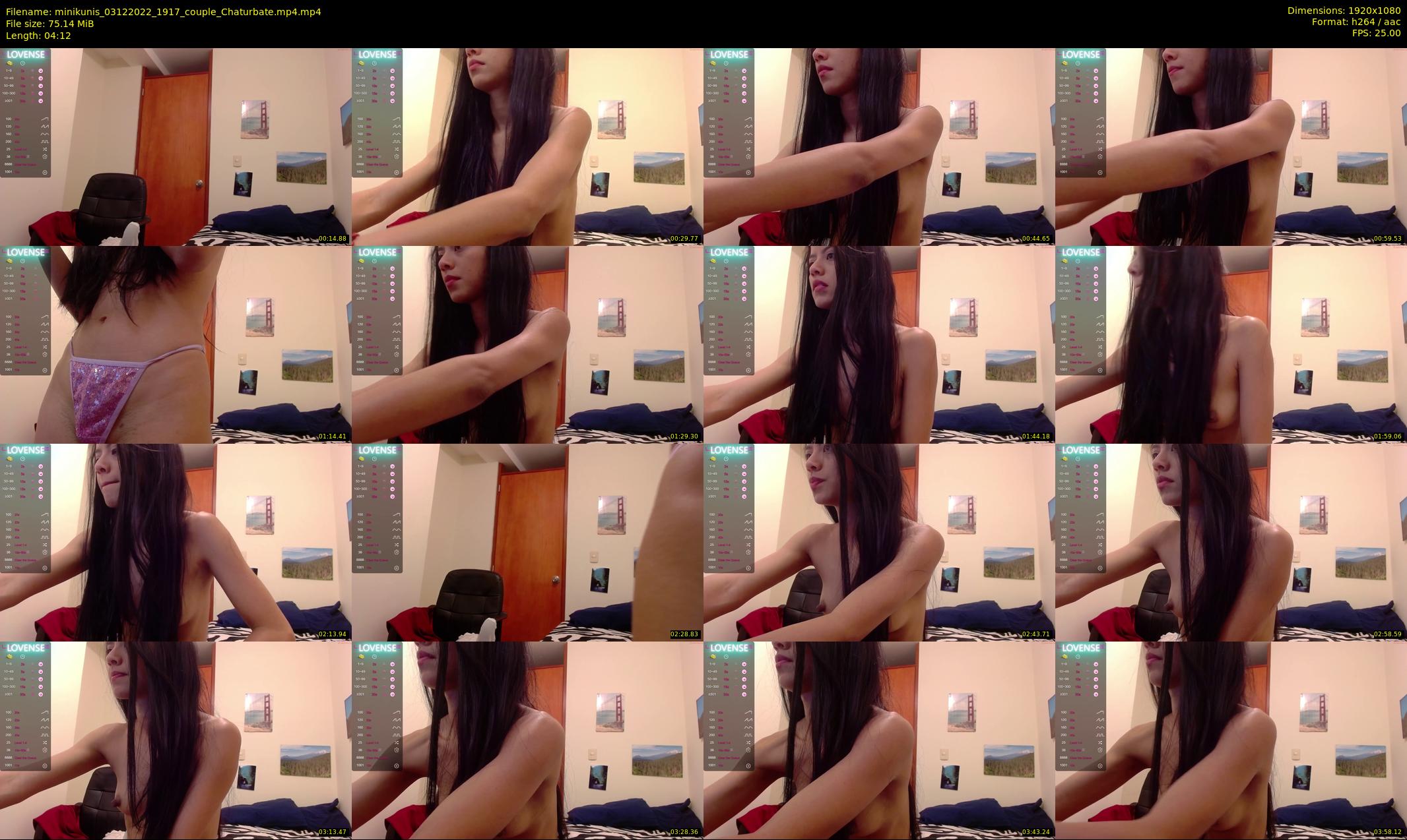 minikunis — 5 minute Chaturbate couple cam show recording, 1080p, Dec 3, 2022