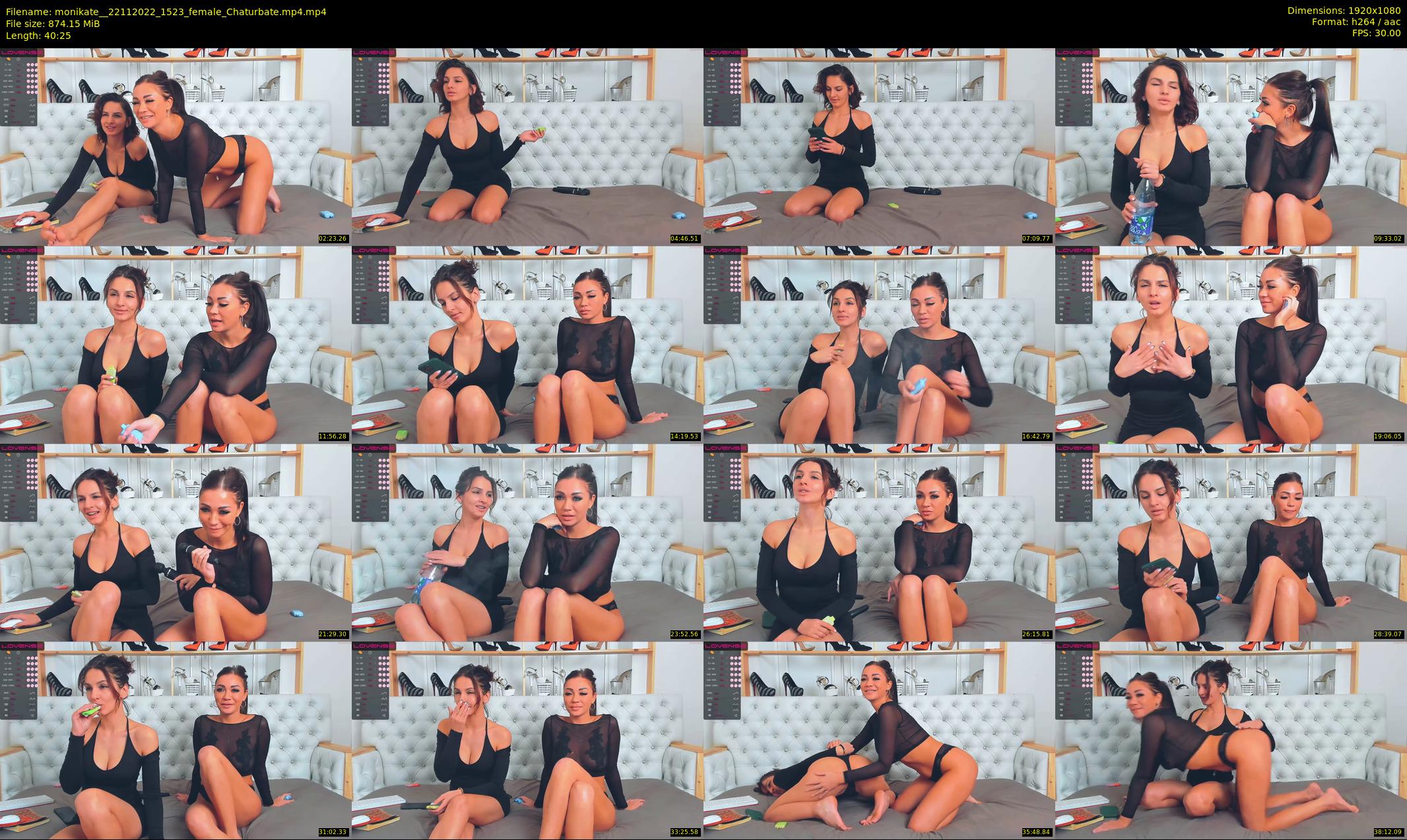 monikate_ — 41 minute Chaturbate couple cam show recording, 1080p, Nov 22, 2022