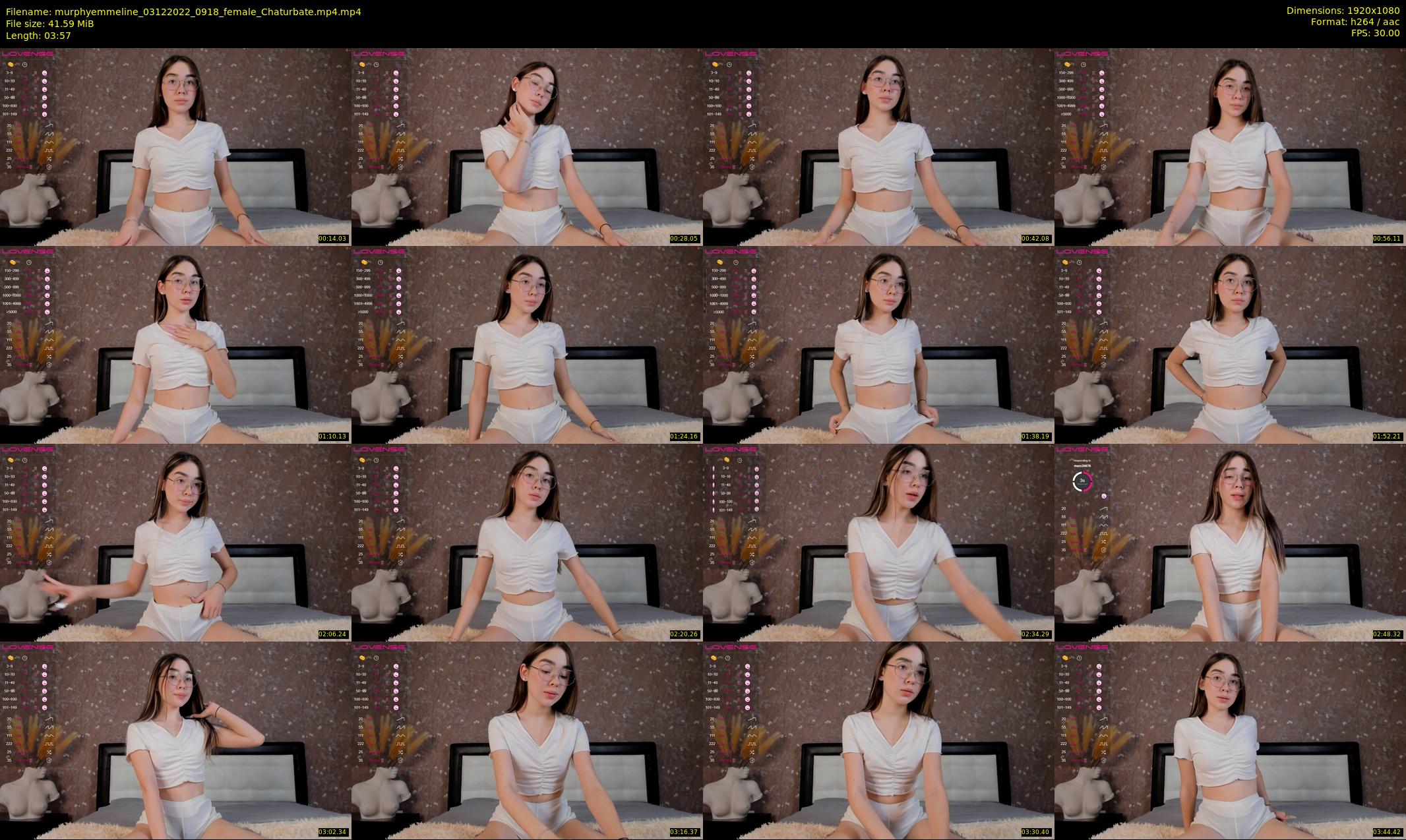 murphyemmeline — 4 minute Chaturbate female cam show recording, 1080p, Dec 3, 2022