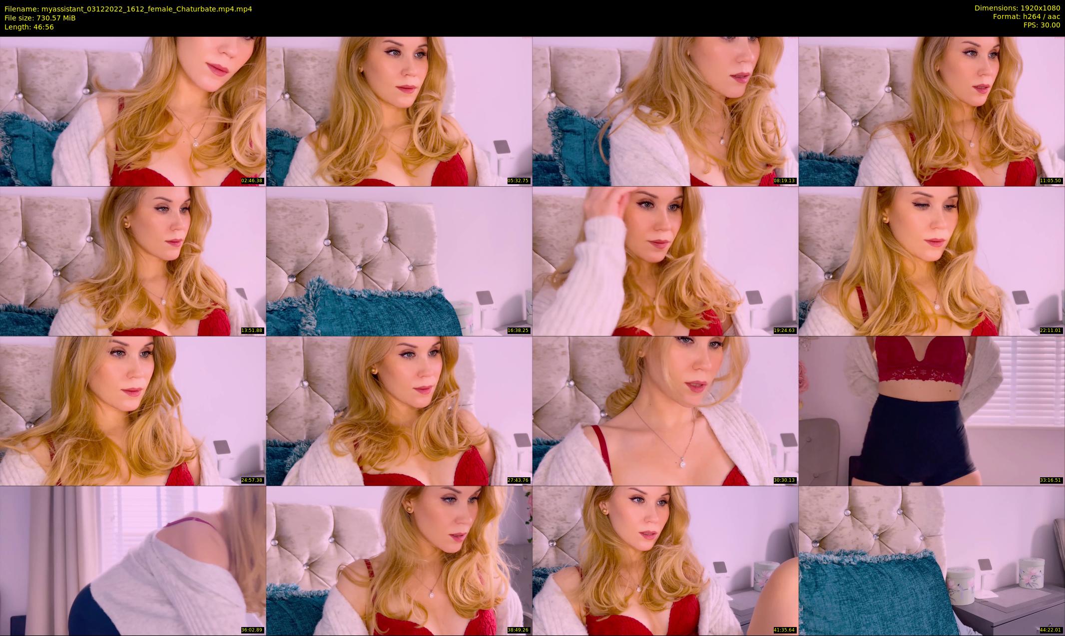 myassistant — 47 minute Chaturbate female cam show recording, 1080p, Dec 3, 2022