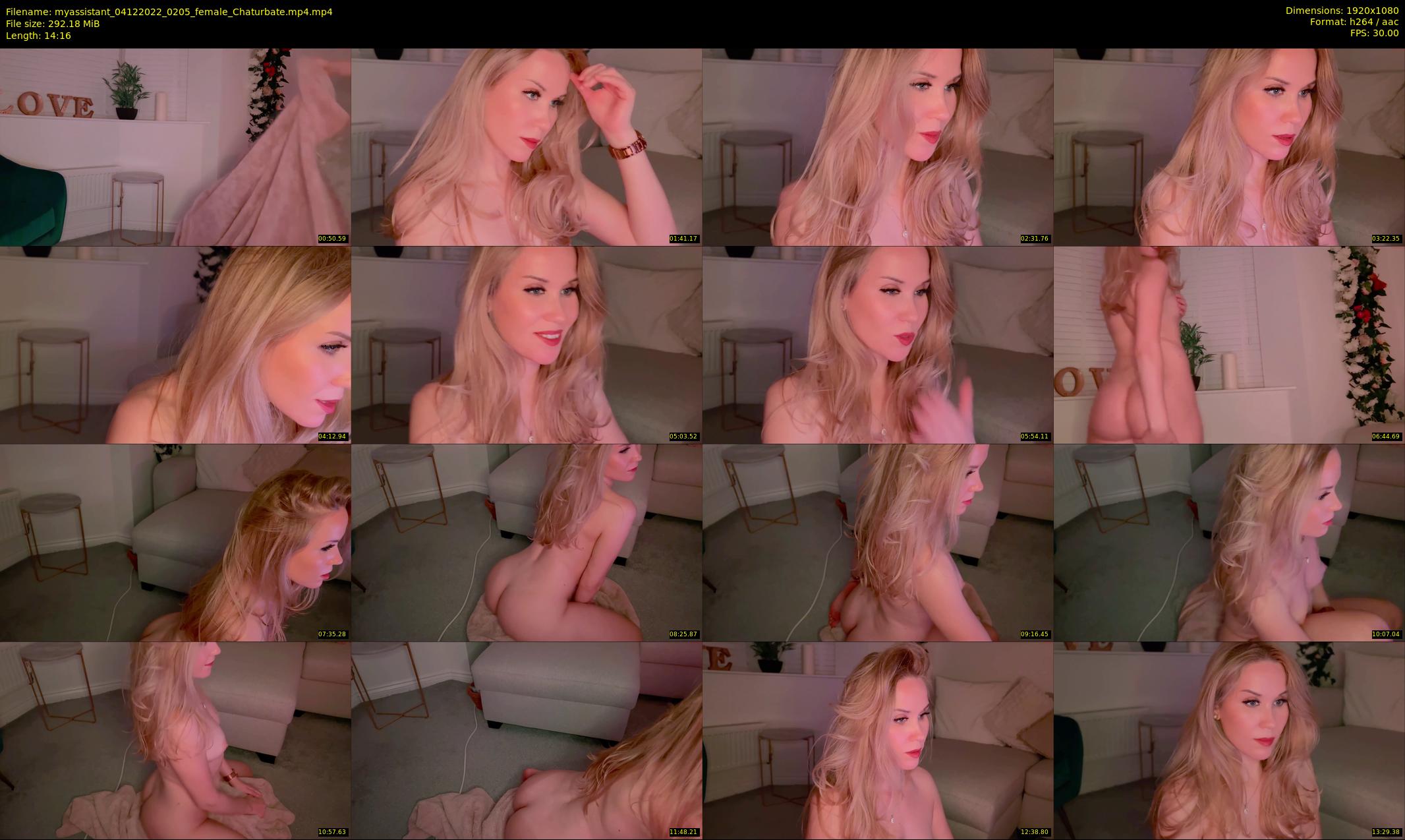 myassistant — 15 minute Chaturbate female cam show recording, 1080p, Dec 4, 2022