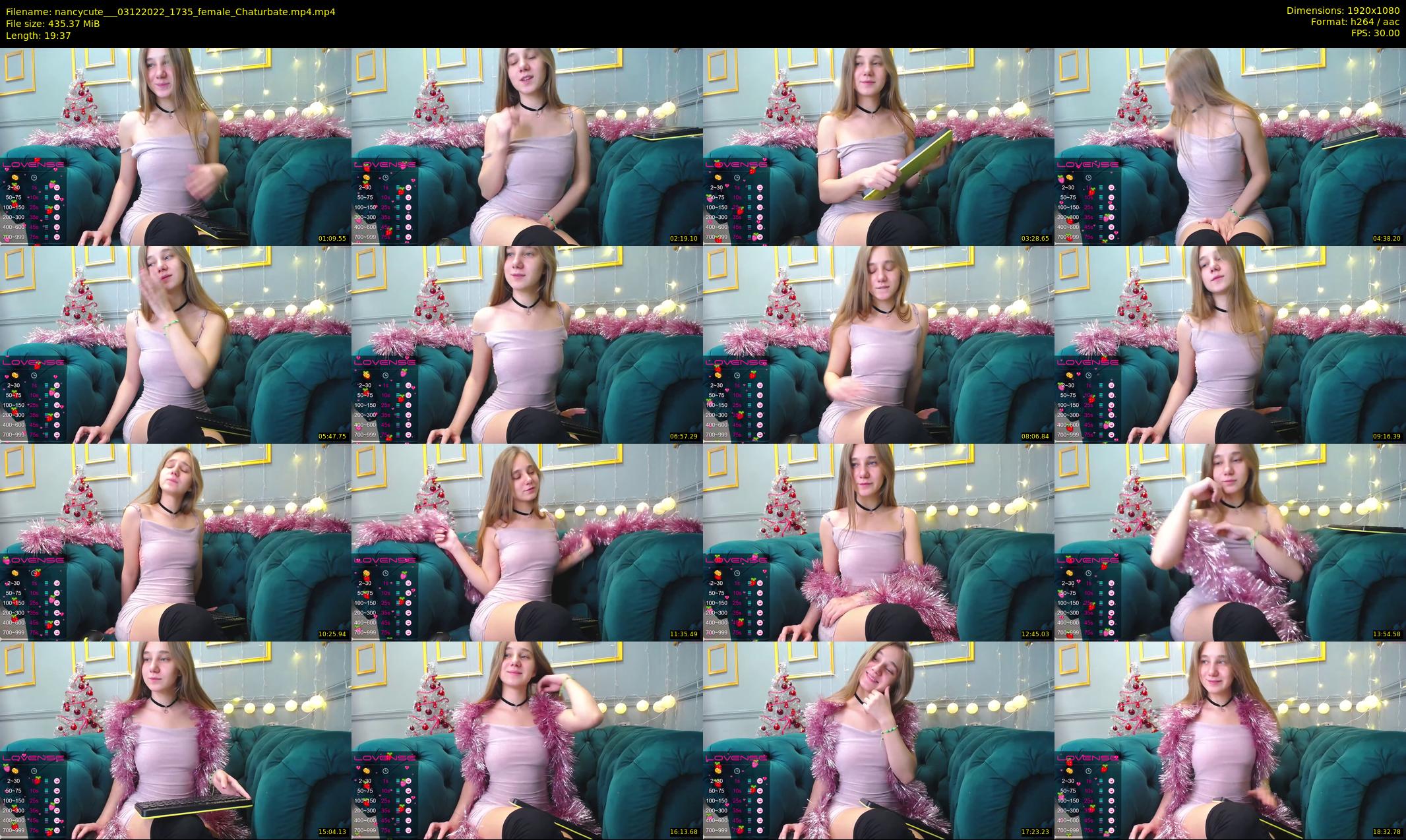 nancycute__ — 20 minute Chaturbate female cam show recording, 1080p, Dec 3, 2022