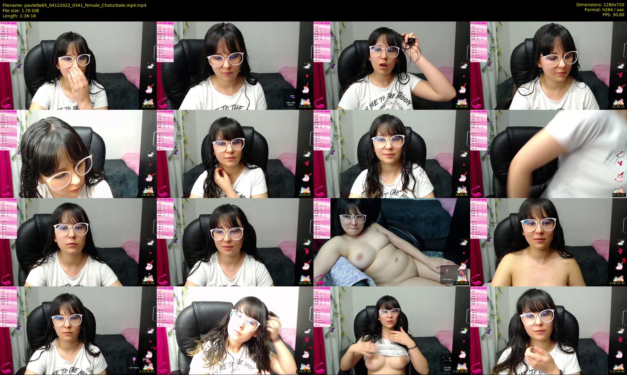 paulette65 — 97 minute Chaturbate female cam show recording, 720p, Dec 4, 2022