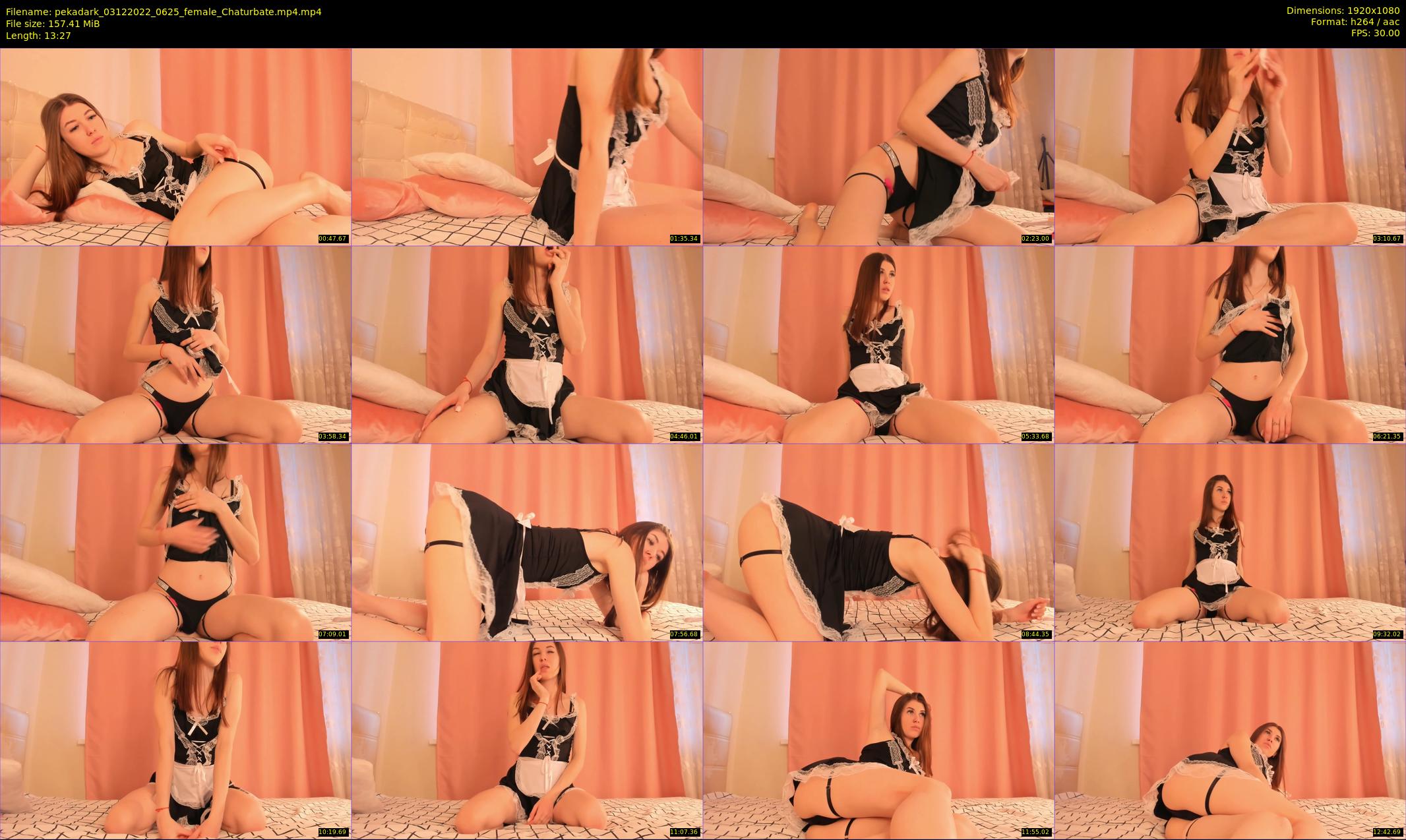 pekadark — 14 minute Chaturbate female cam show recording, 1080p, Dec 3, 2022
