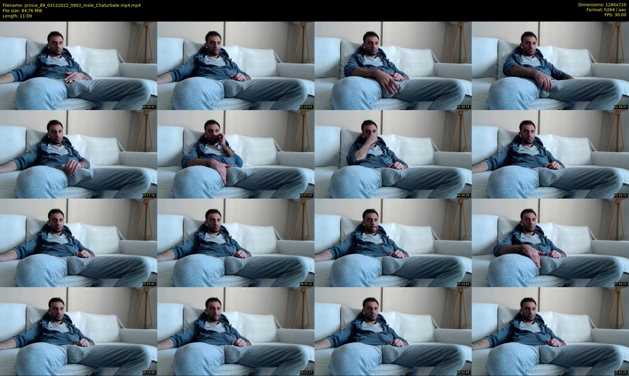 prince_89 — 12 minute Chaturbate male cam show recording, 720p, Dec 3, 2022