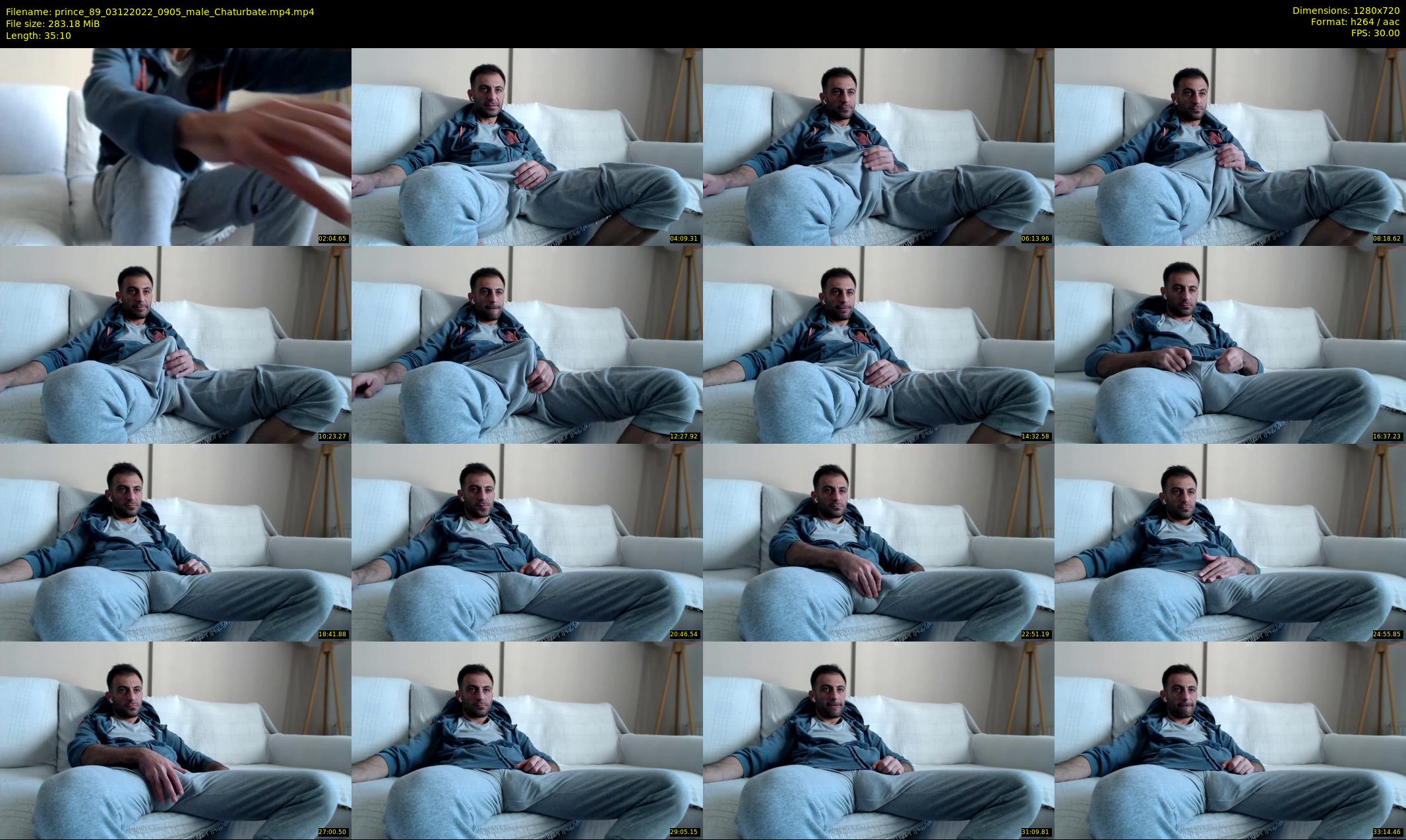 prince_89 — 36 minute Chaturbate male cam show recording, 720p, Dec 3, 2022