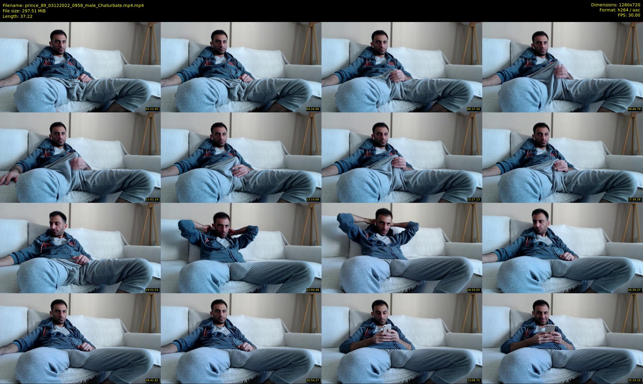 prince_89 — 38 minute Chaturbate male cam show recording, 720p, Dec 3, 2022