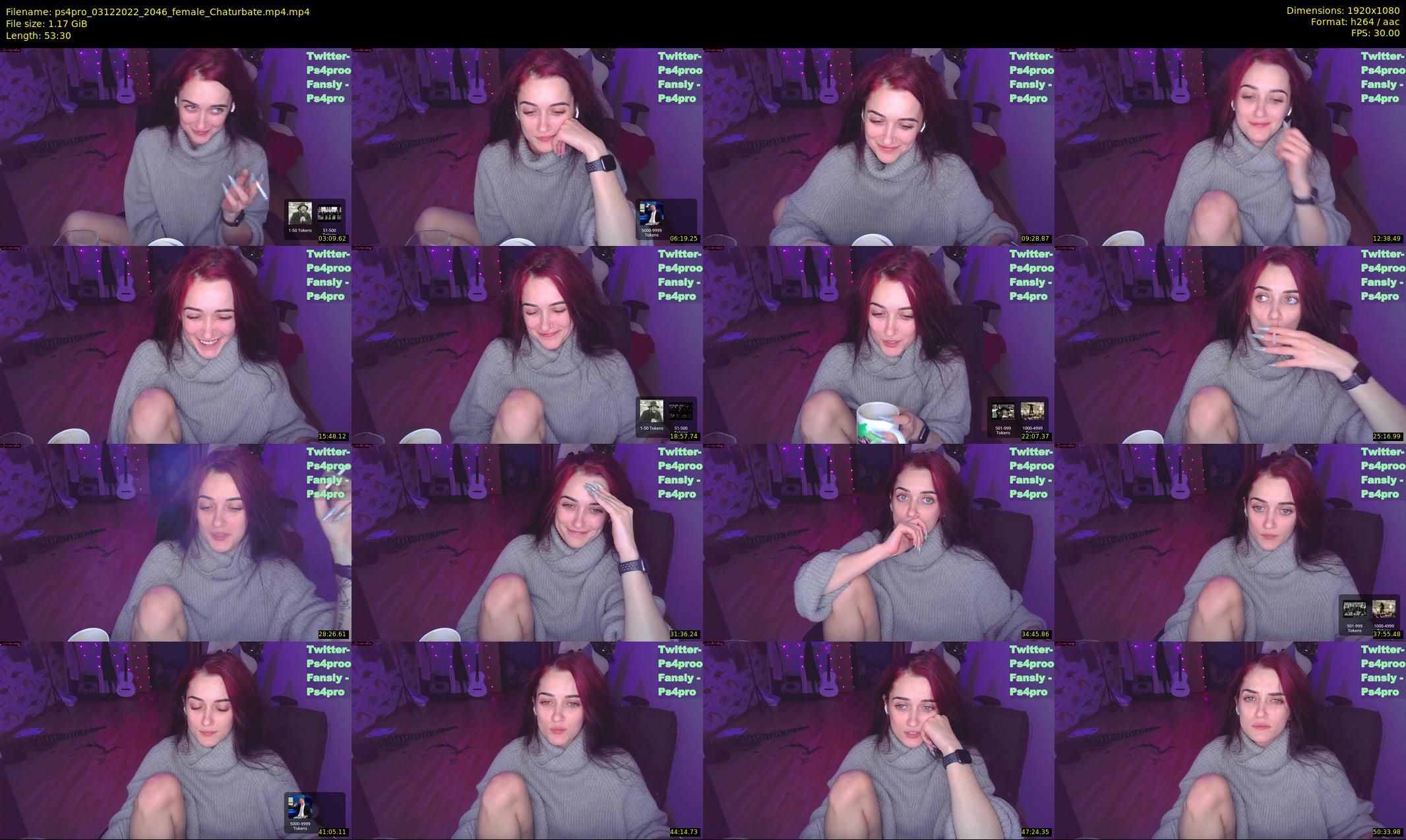 ps4pro — 54 minute Chaturbate female cam show recording, 1080p, Dec 3, 2022