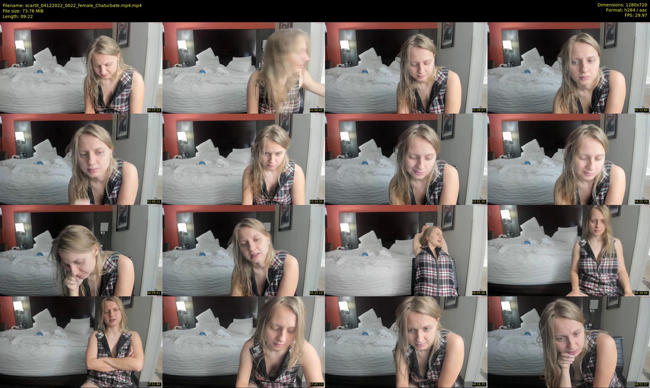 scartit — 10 minute Chaturbate female cam show recording, 720p, Dec 4, 2022