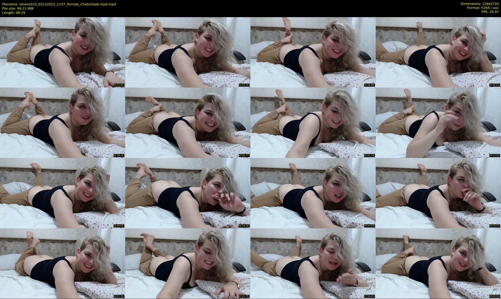 silvess333 — 9 minute Chaturbate female cam show recording, 720p, Dec 3, 2022