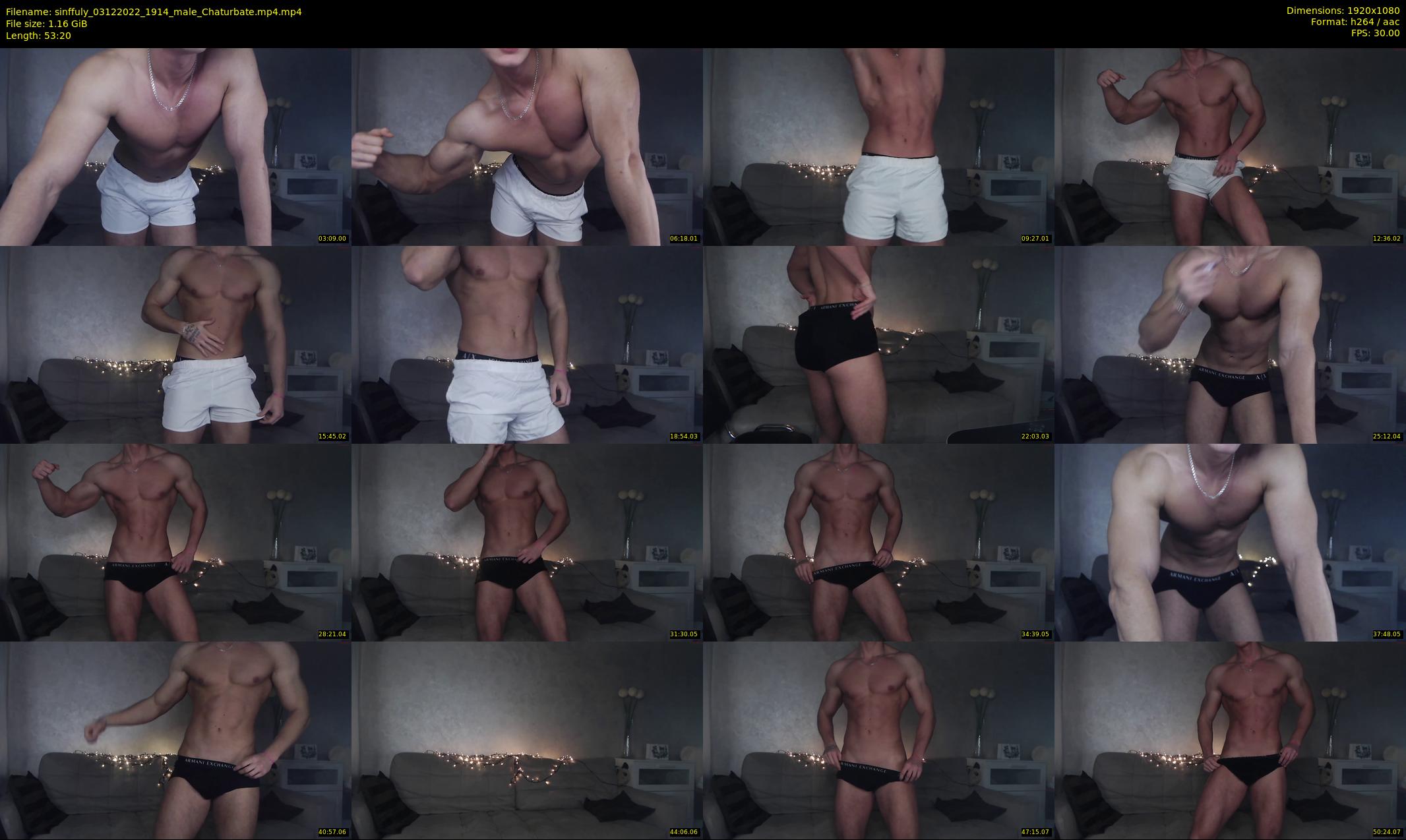 sinffuly — 54 minute Chaturbate male cam show recording, 1080p, Dec 3, 2022