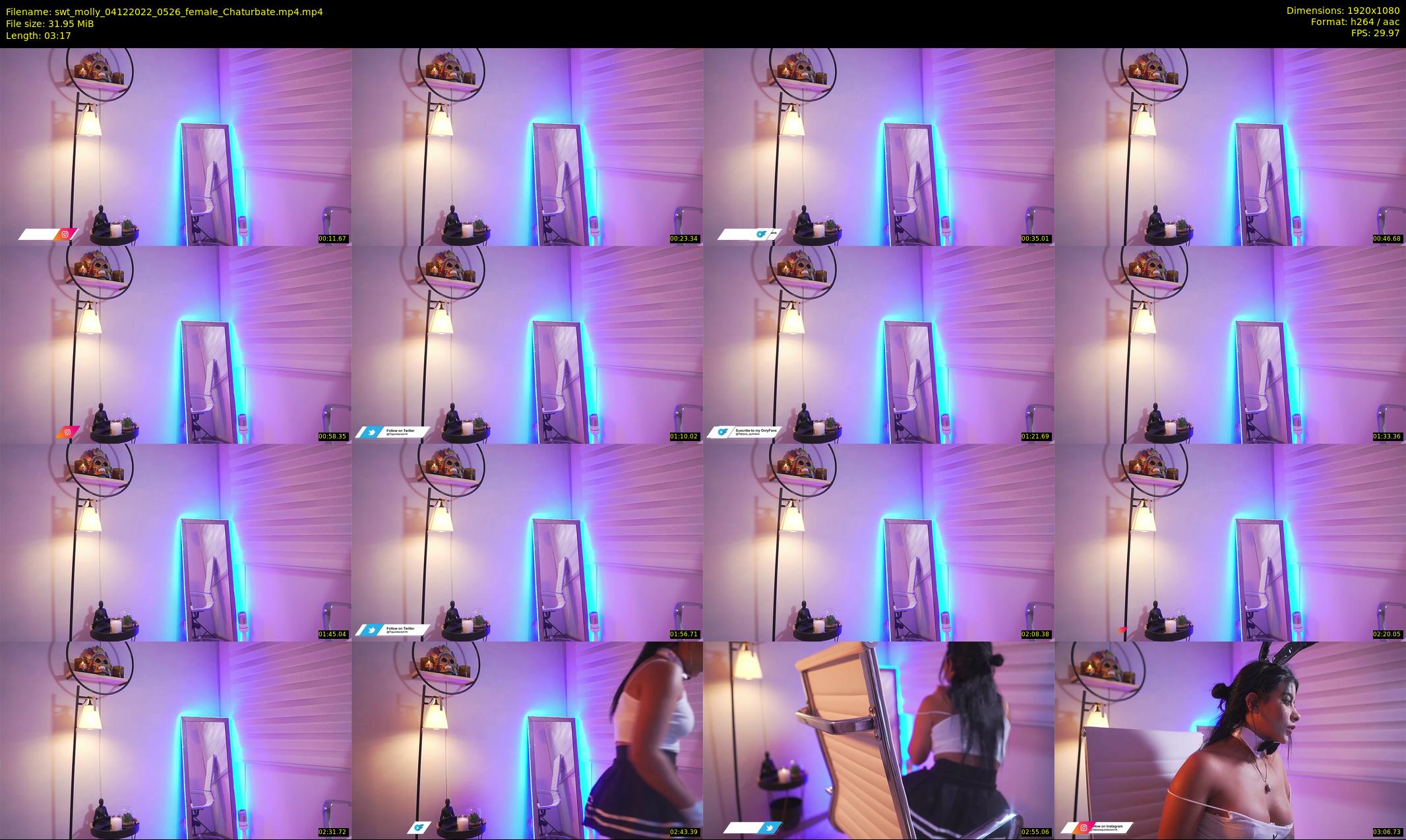 swt_molly — 4 minute Chaturbate female cam show recording, 1080p, Dec 4, 2022