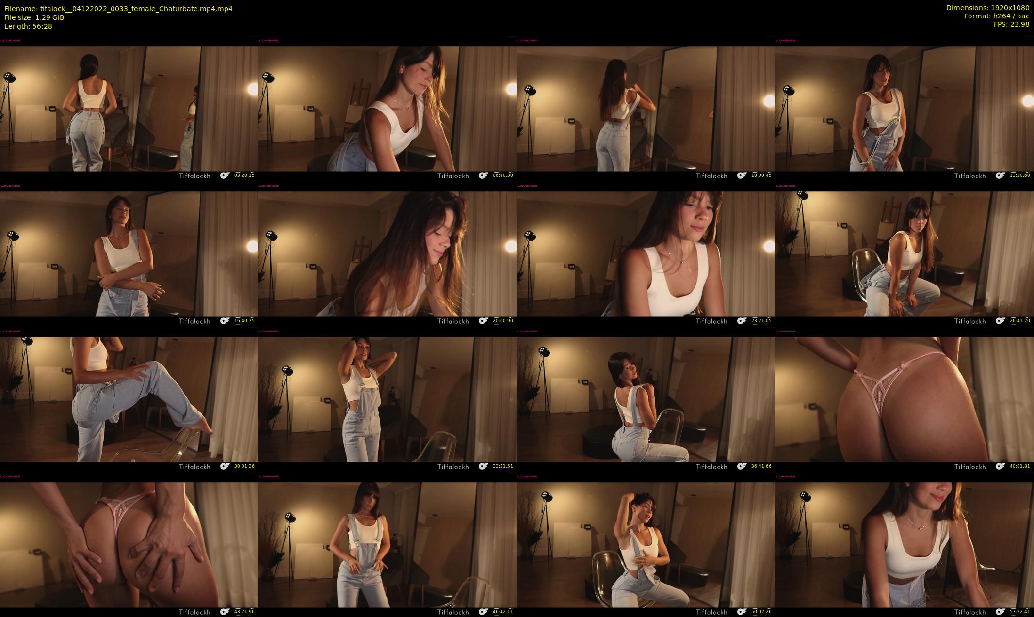 tifalock_ — 57 minute Chaturbate female cam show recording, 1080p, Dec 4, 2022