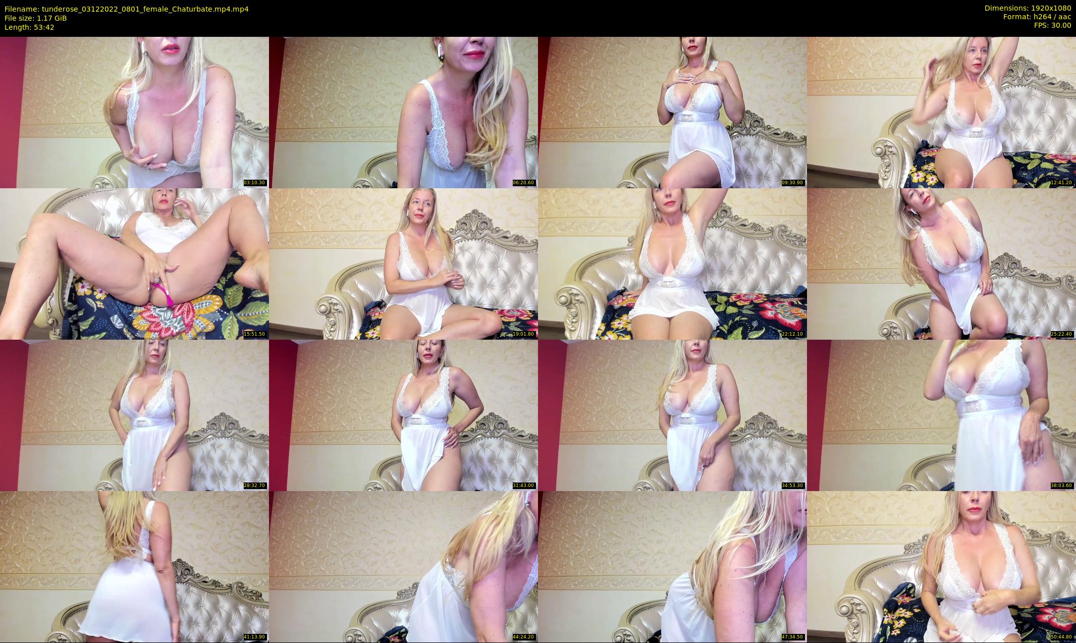 tunderose — 54 minute Chaturbate female cam show recording, 1080p, Dec 3, 2022