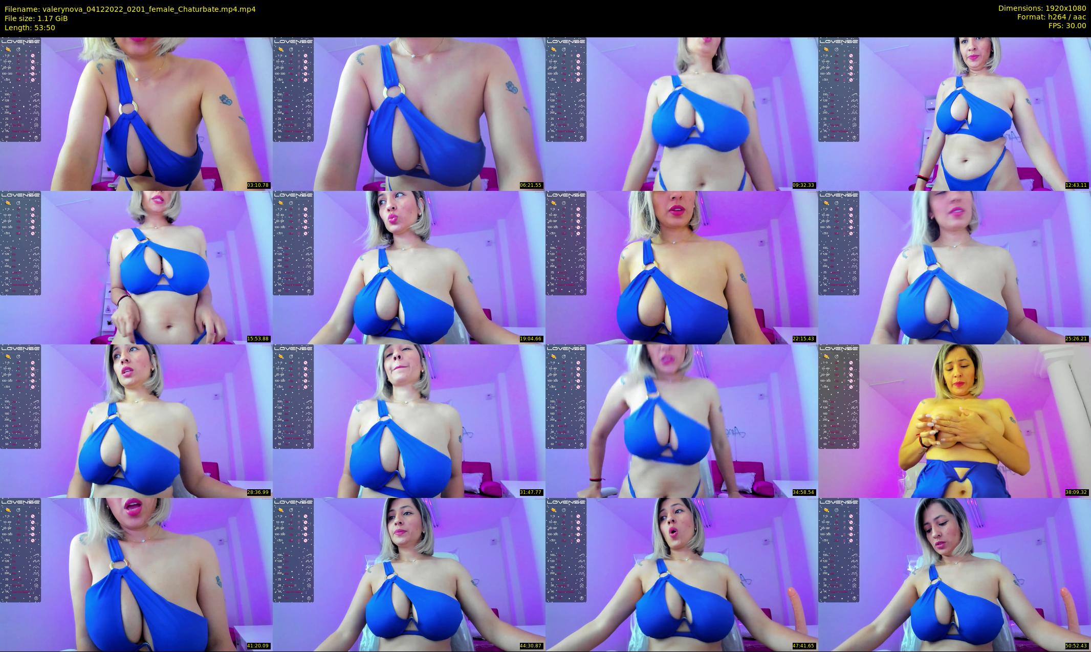 valerynova — 54 minute Chaturbate female cam show recording, 1080p, Dec 4, 2022
