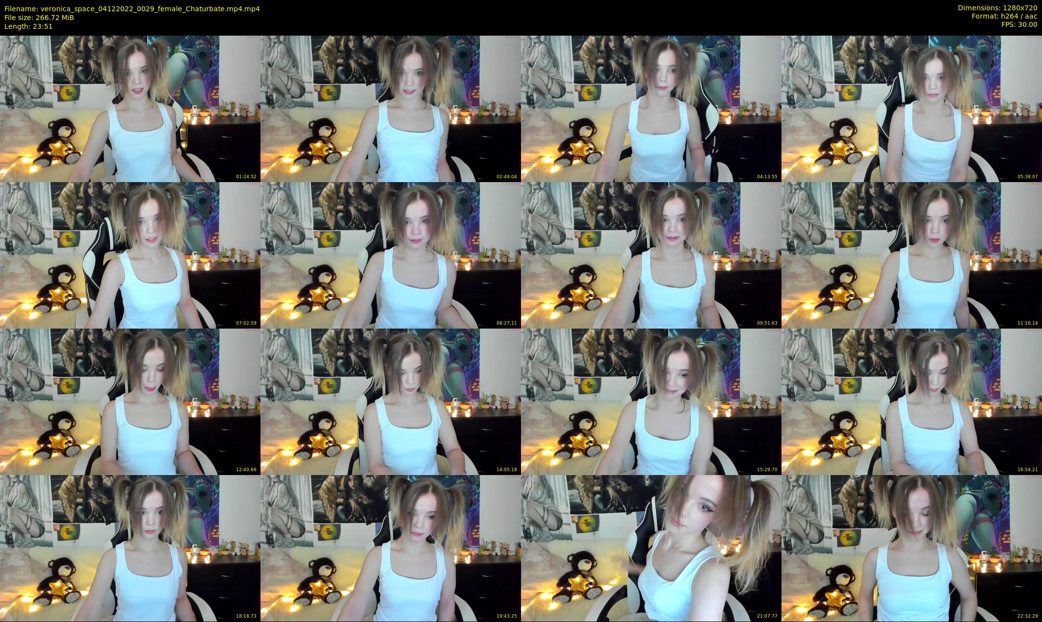 veronica_space — 24 minute Chaturbate female cam show recording, 720p, Dec 4, 2022