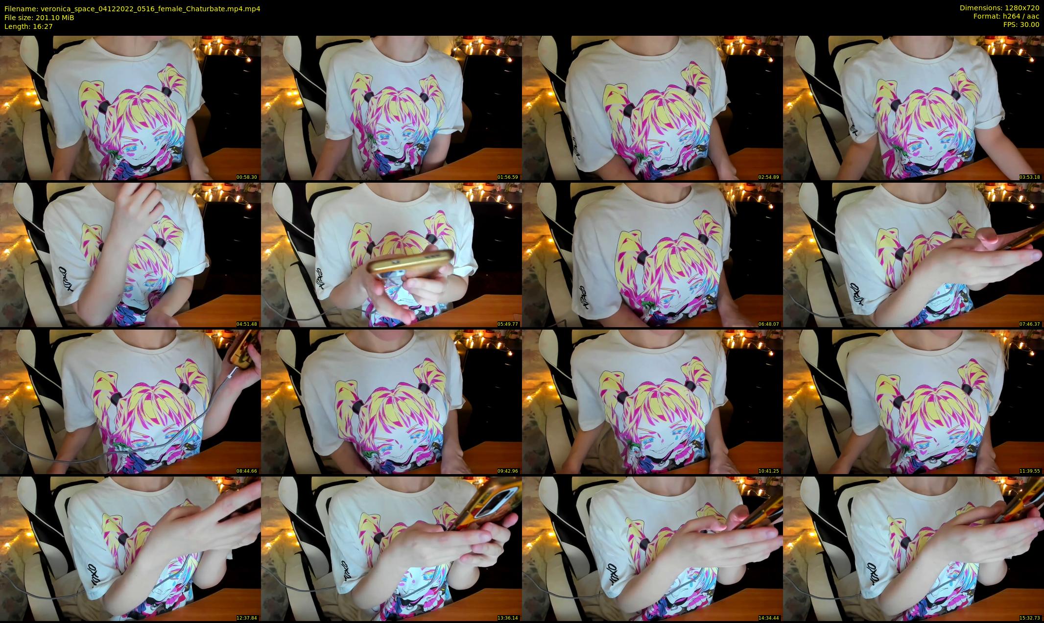 veronica_space — 17 minute Chaturbate female cam show recording, 720p, Dec 4, 2022